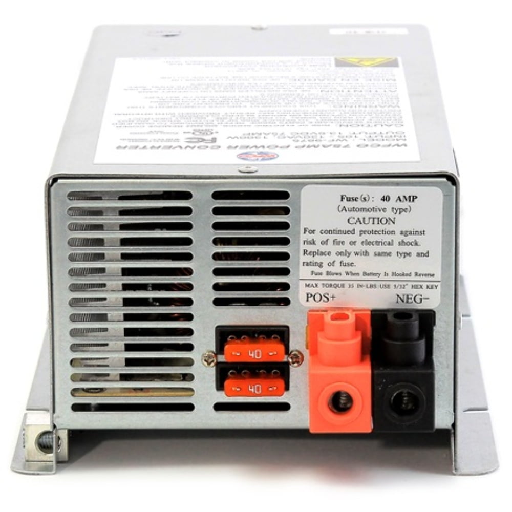 WFCO WF-9865-AD-CB WF-9800 Series Deck-Mount Converter Charger - 65 Amp