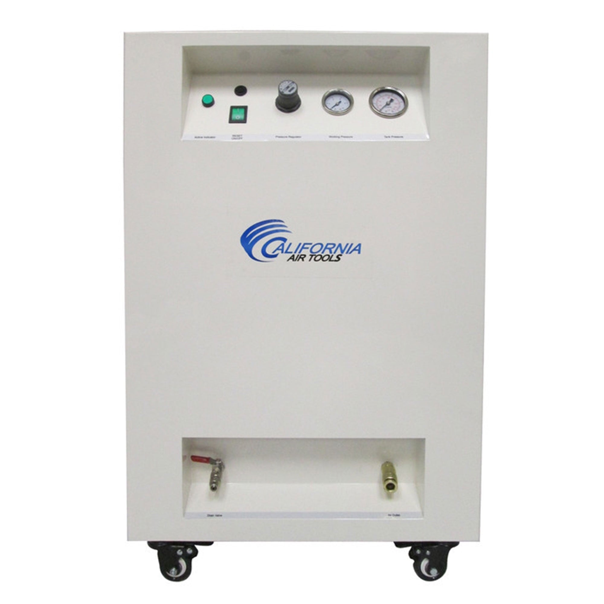California Air Tools 8010SPC Ultra Quiet Oil Free Cabinet with 1 Hp Tank