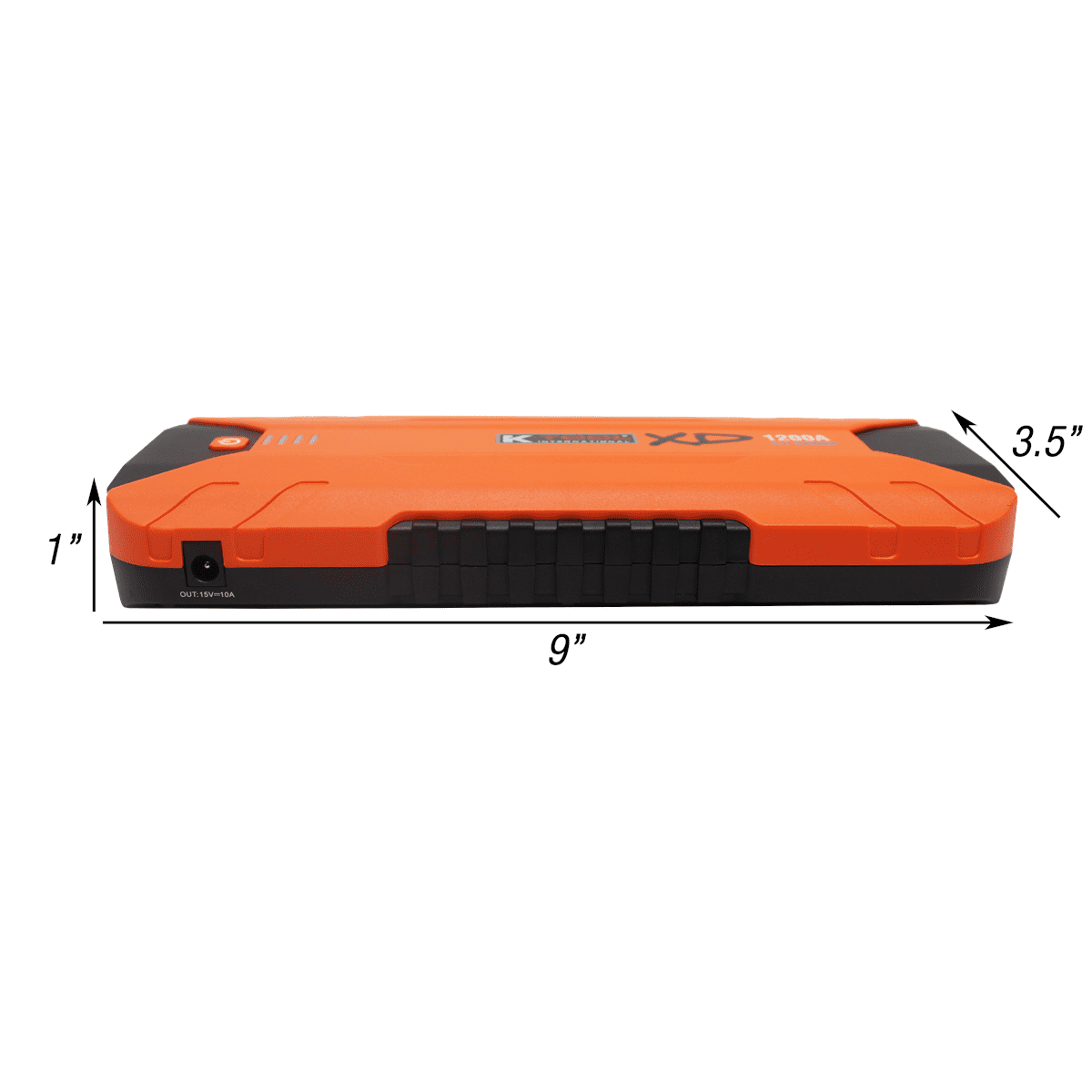 K Tool XD Power Bank Portable Charger Heavy Duty Jump Starter 16000 mAh Jump Starters for Gasoline Engines and 7.0L Diesel Engines Lithium Polymer Emergency Light