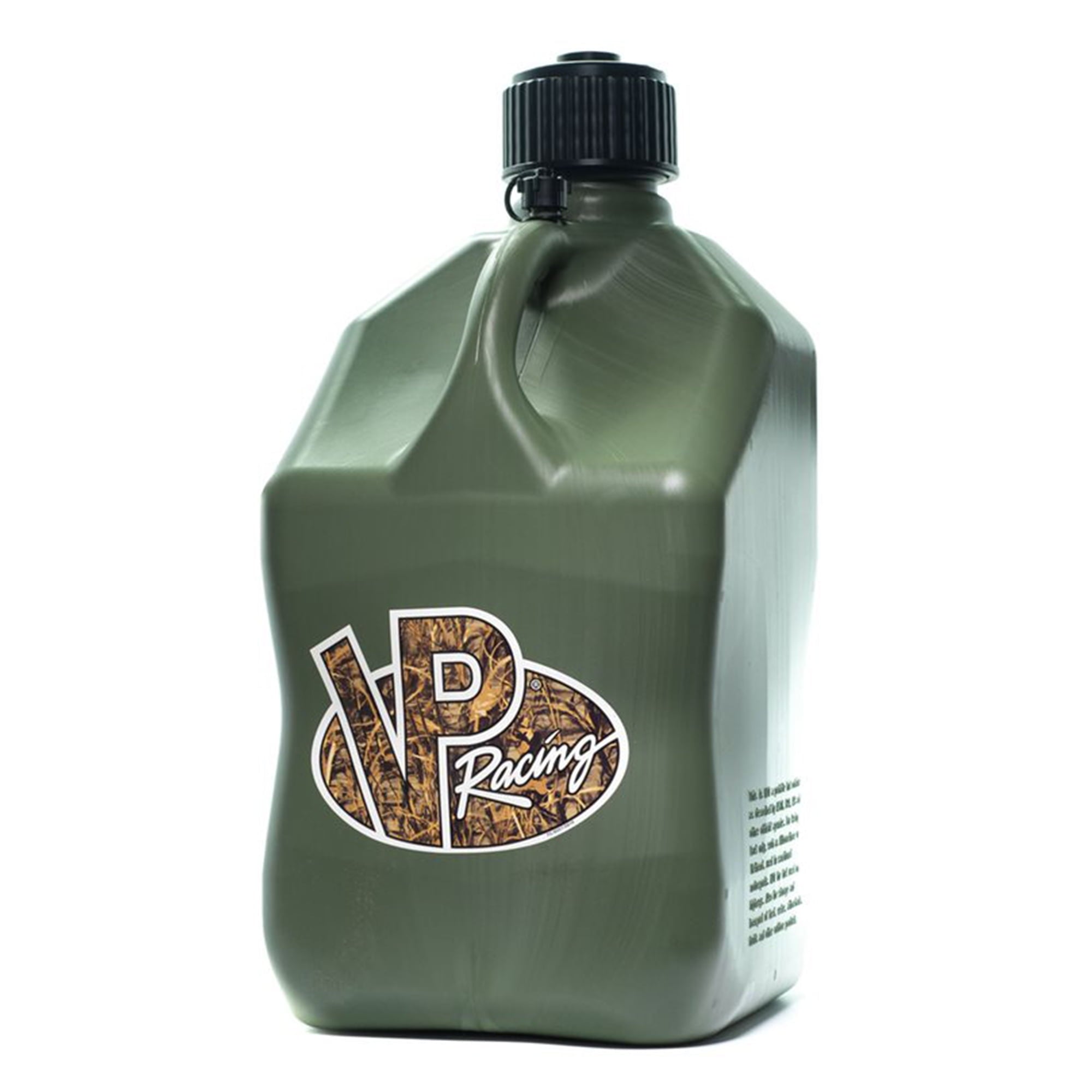 VP Racing 5.5 Gal Motorsport Racing Liquid Utility Container, Camo (2 Pack)