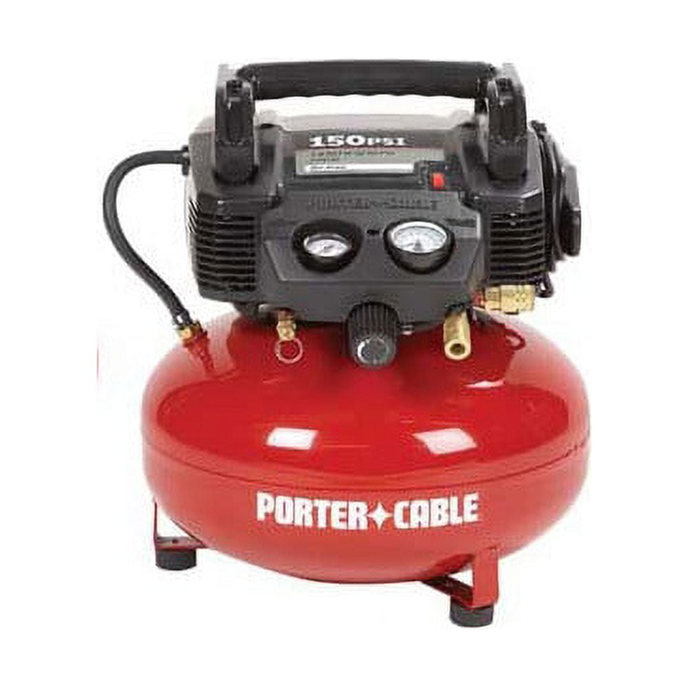 DW Porter-Cable C2002-Wk Oil-Free Umc Pancake Air Compressor With 13-Piece Accessory Kit