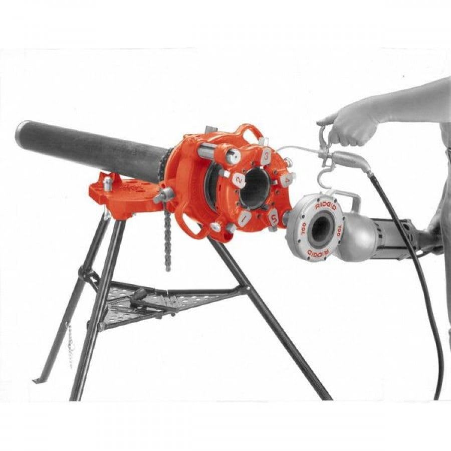 Model 700 Power Drive/Hand Held Threader, 1/8 in to 2 in Pipe Capacity