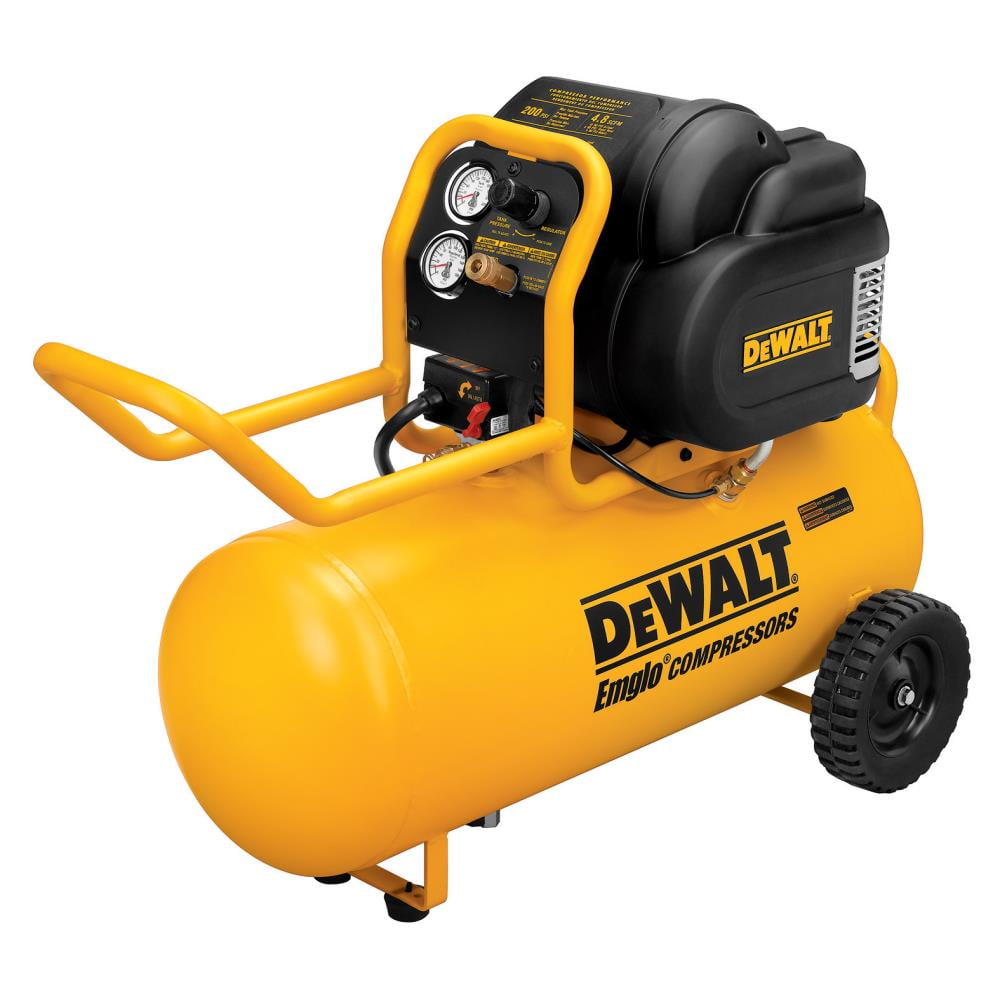 DW-D55167 DEWALT HEAVY-DUTY 200 PSI 15 GALLON 120 VOLT ELECTRIC WHEELED PORTABLE WORKSHOP COMPRESSOR (D55167)