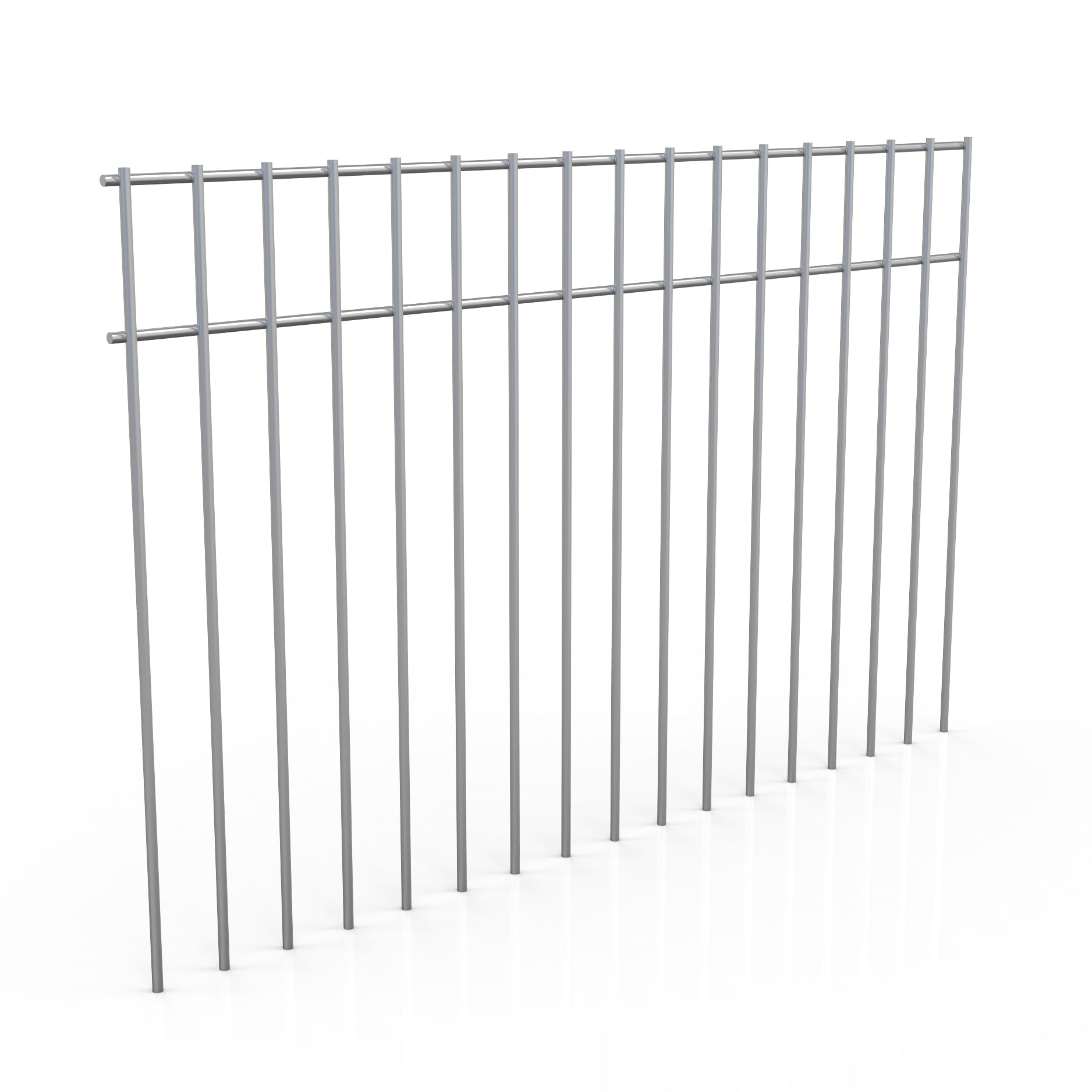 Dig Defence 5 Pack No-Dig XL Animal Barrier Fence for Max Protection 15