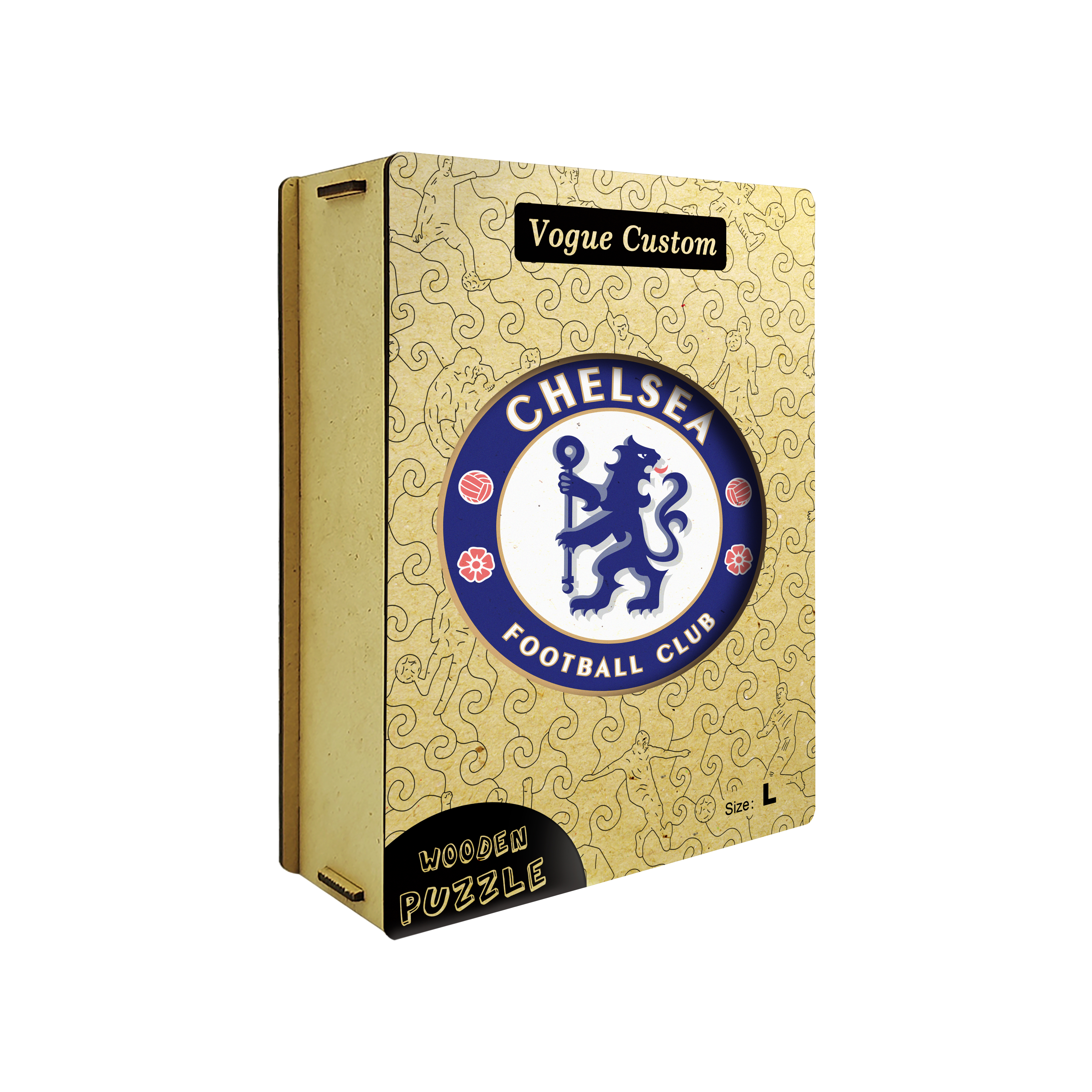 Chelsea Logo Wooden Jigsaw Puzzle