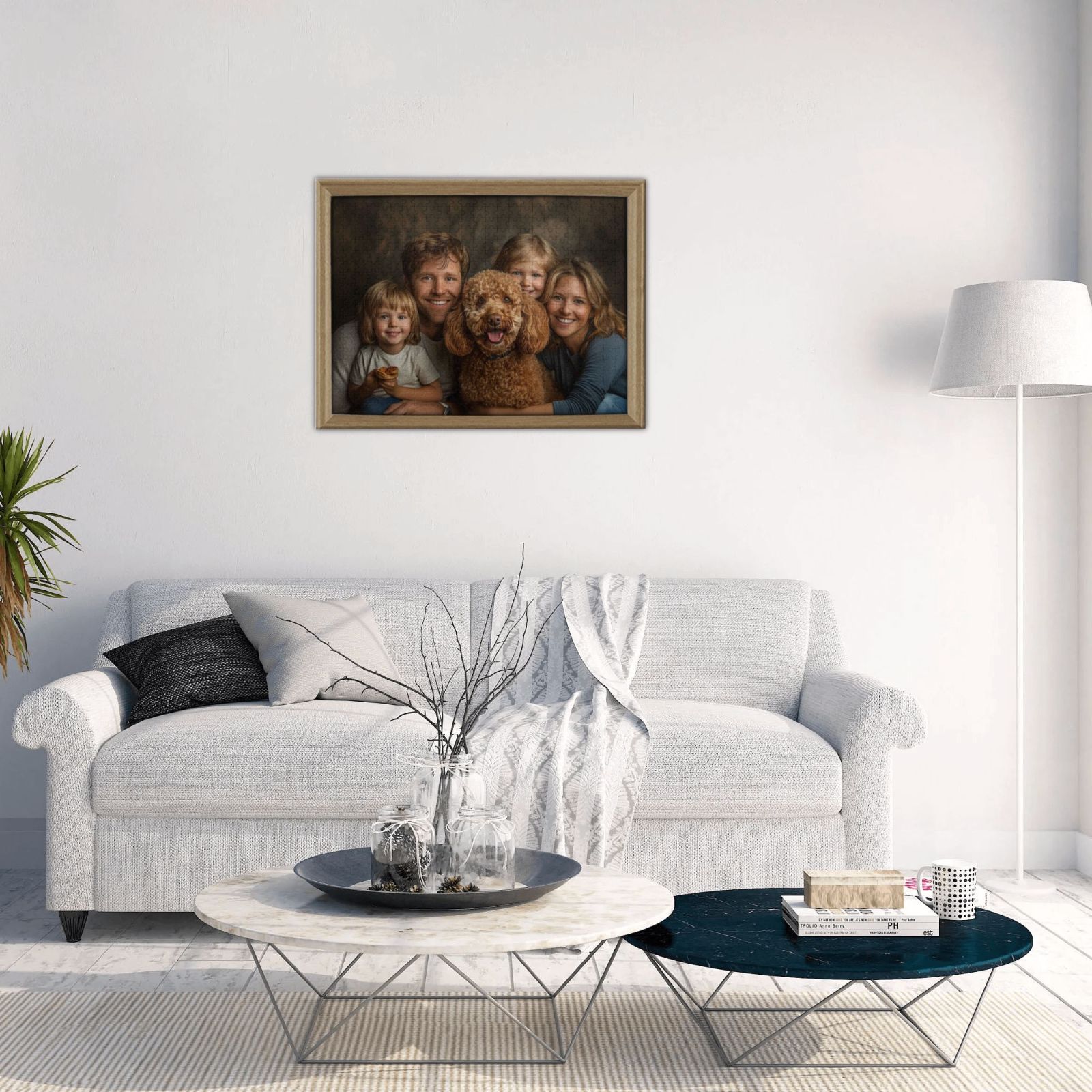 Custom Family Portrait Jigsaw Puzzle 500PCS