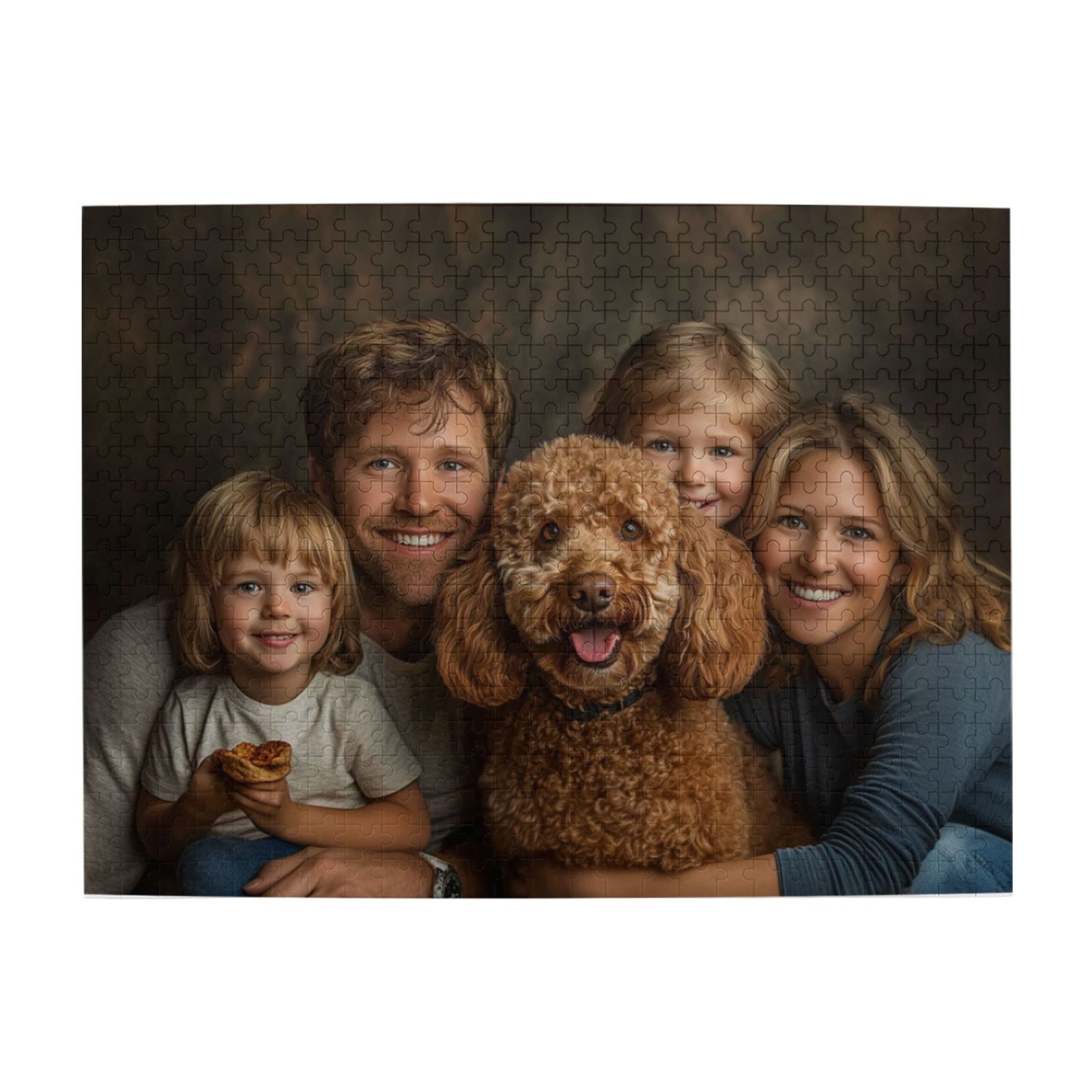 Custom Family Portrait Jigsaw Puzzle 500PCS