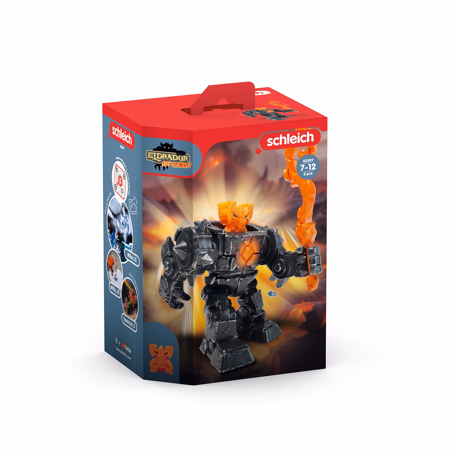 ELDRADOR? Mini Creatures Shadow Lava Robot