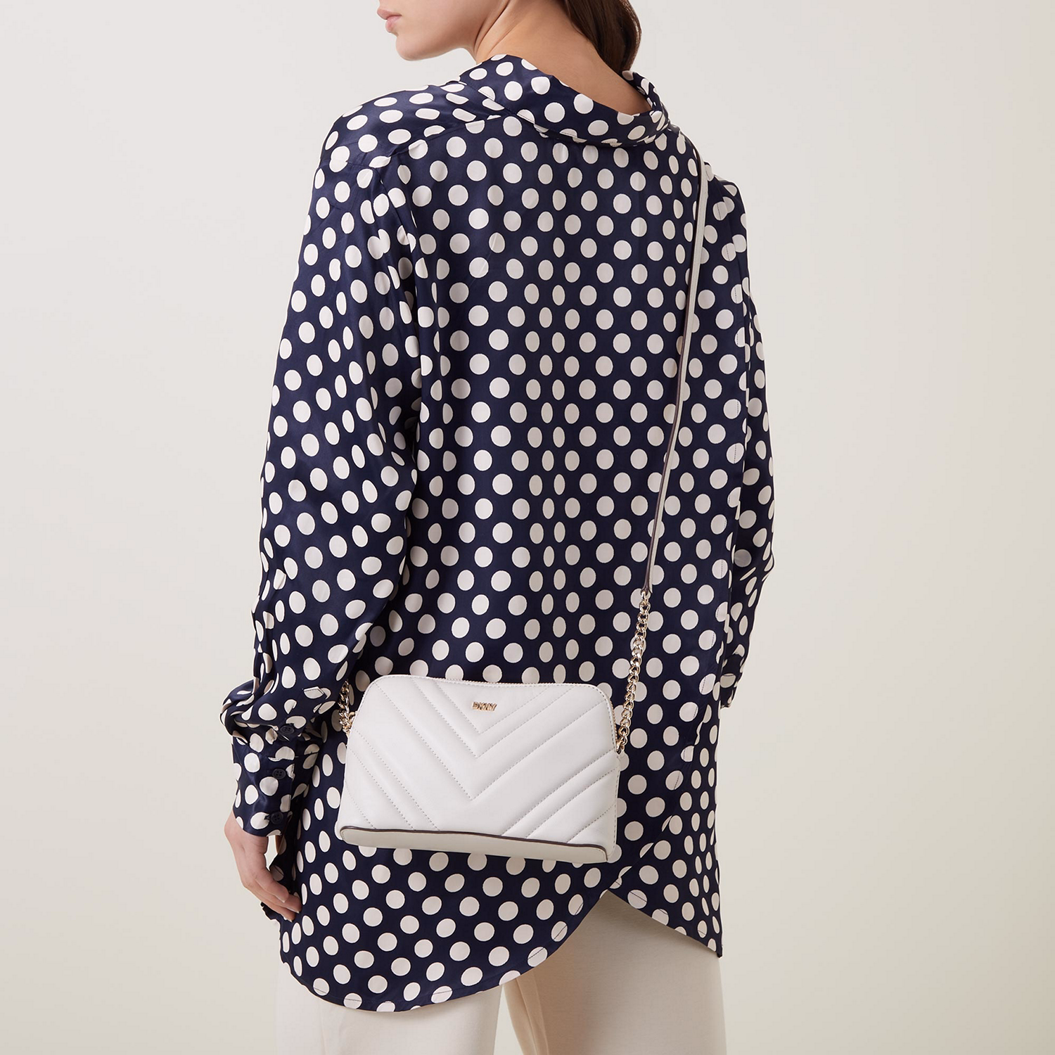 Madison Dome Quilted Crossbody Bag