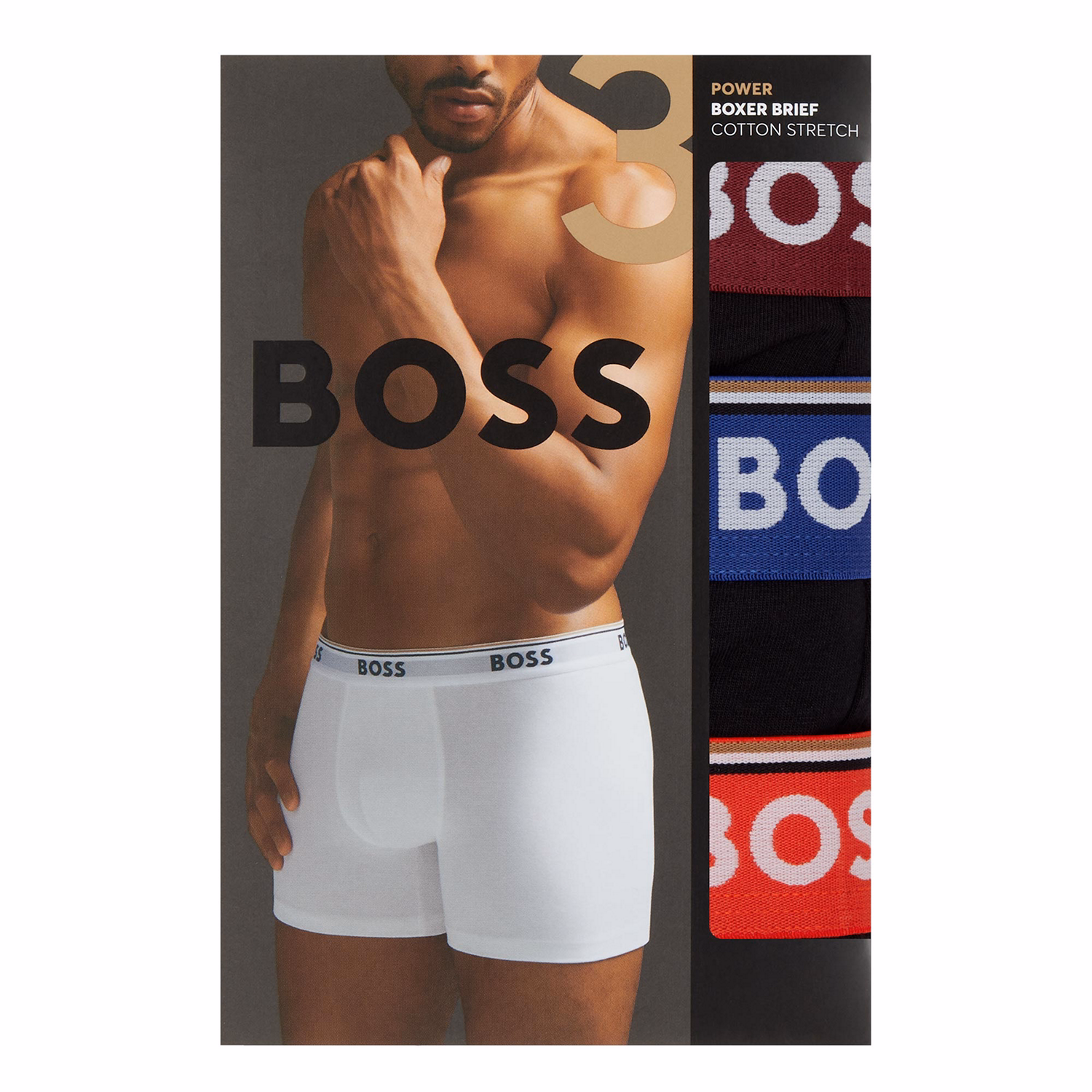 Three-Pack Logo Boxers