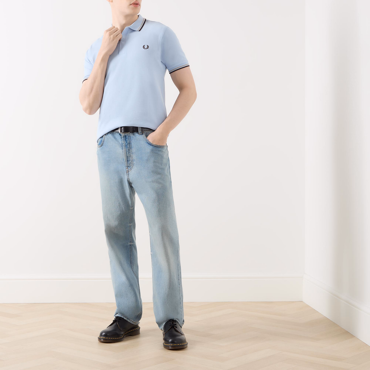 Twin Tipped Logo Polo Shirt