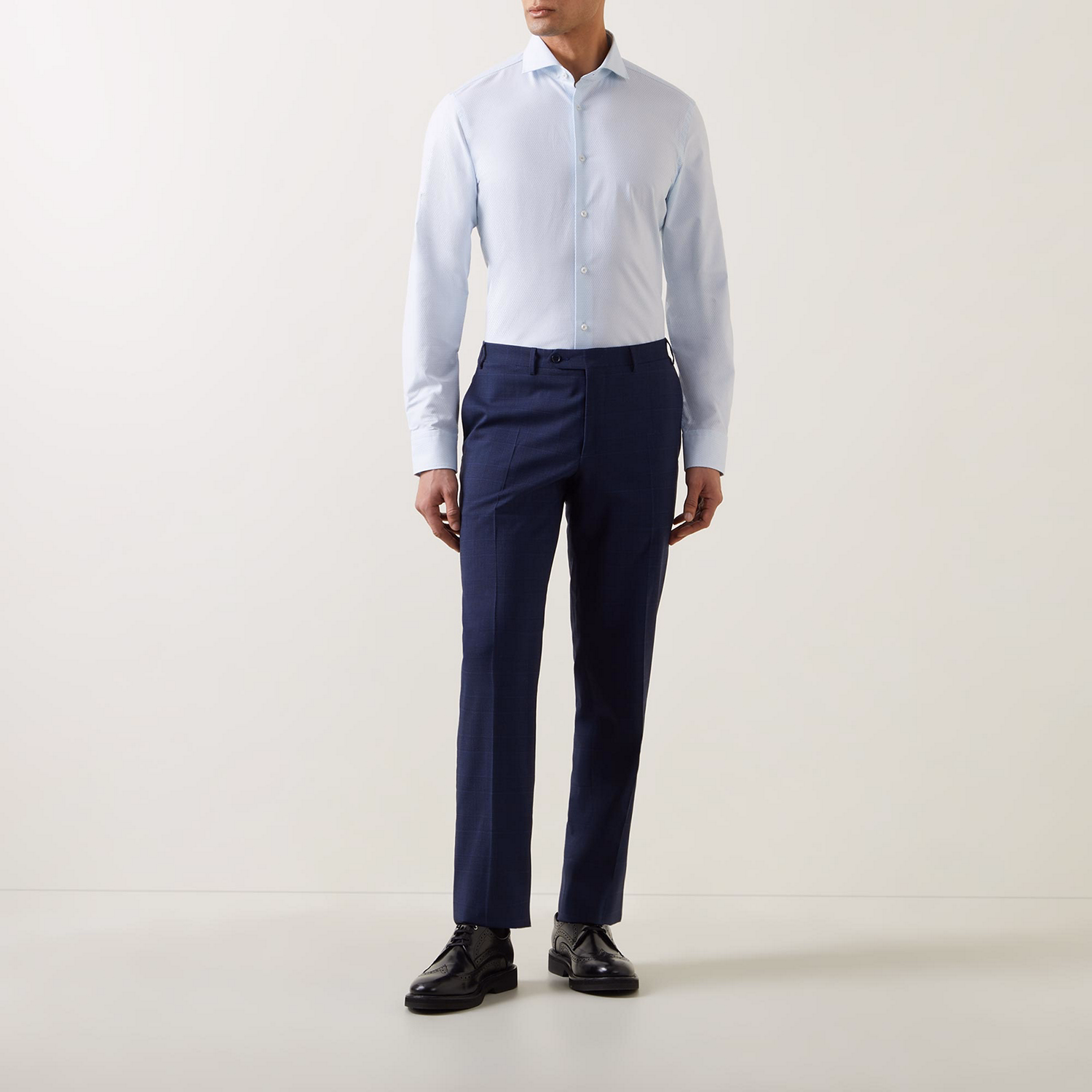 Hank Structured Sing-Cuff Shirt