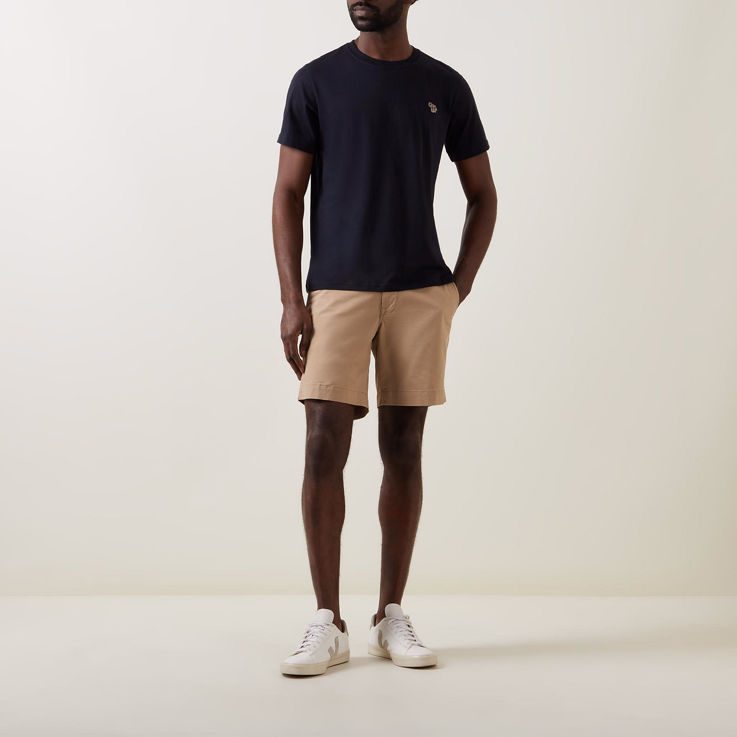 Zebra Badge Crew Neck T-Shirt