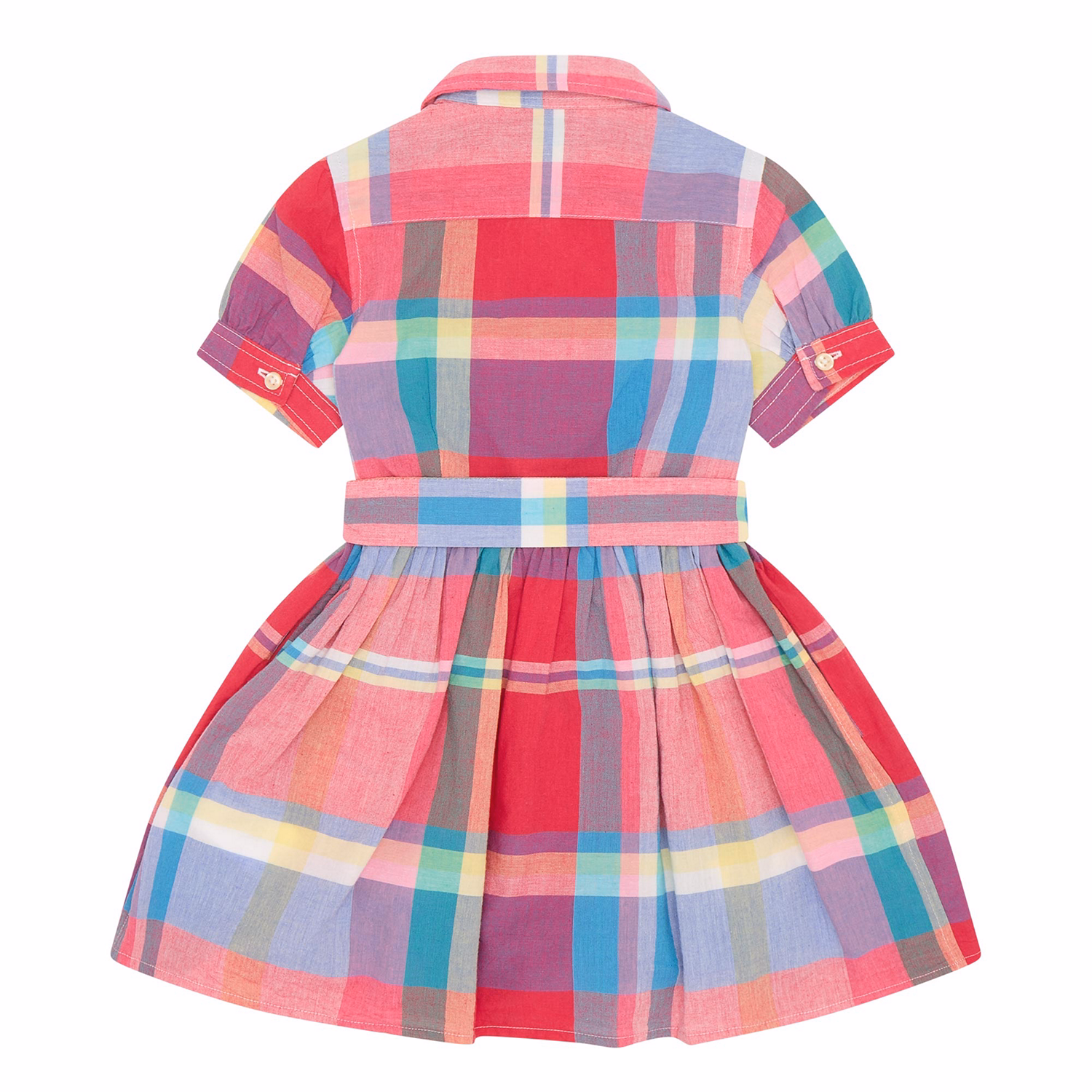 Check Polo Shirt Dress 3 Years