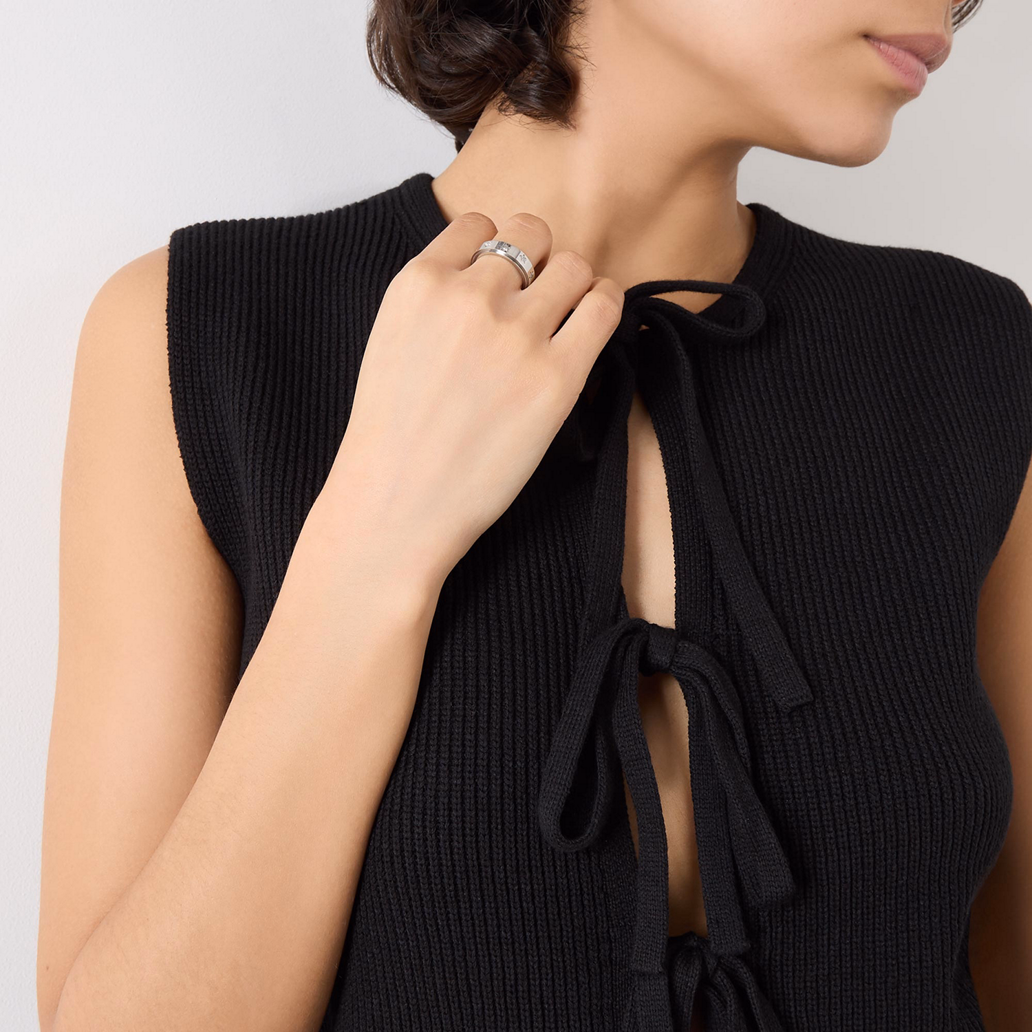 Brave Spinning Ring Sliver