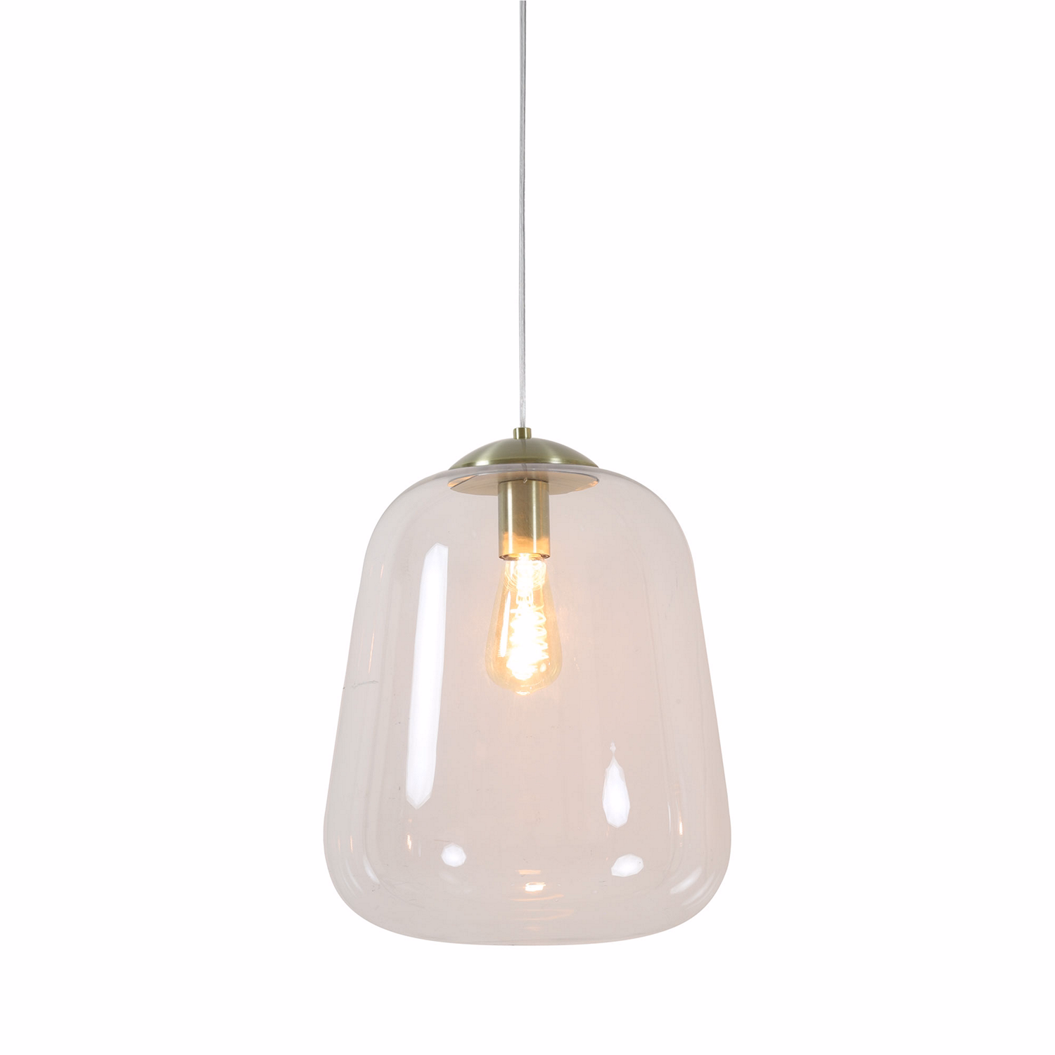 Jolene Hanging Lamp 39cm Clear Glass