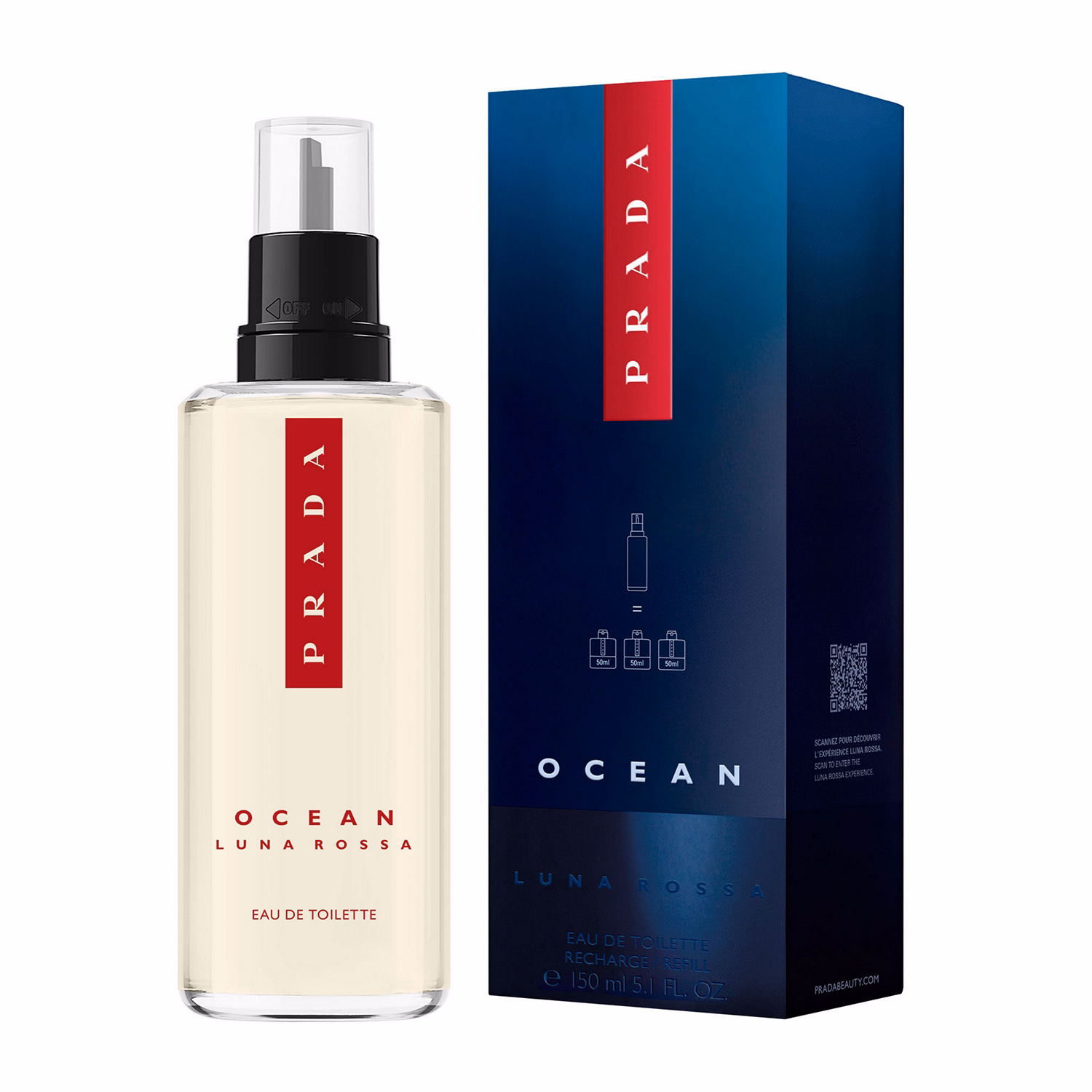 Luna Rossa Ocean EDT Refill