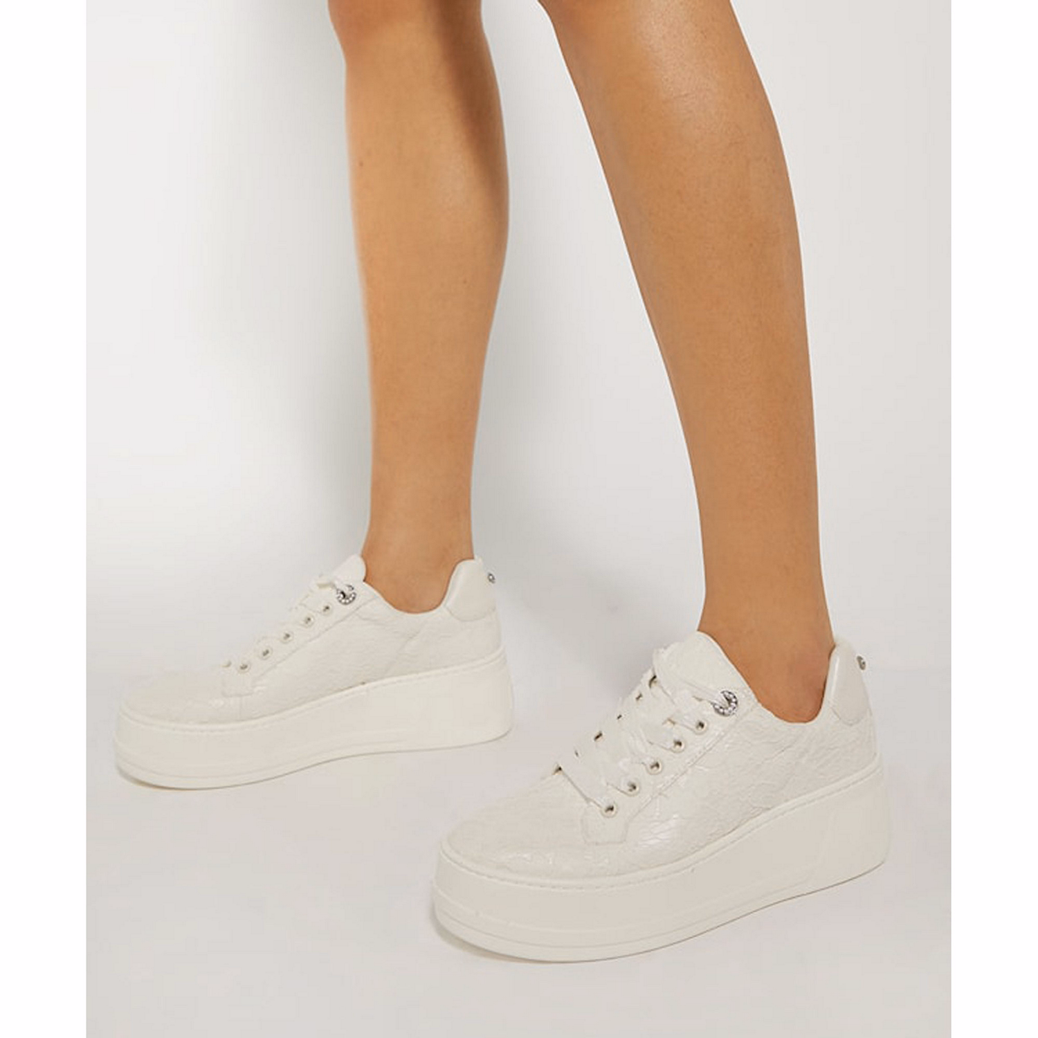 Embraced Lace Platform Trainers