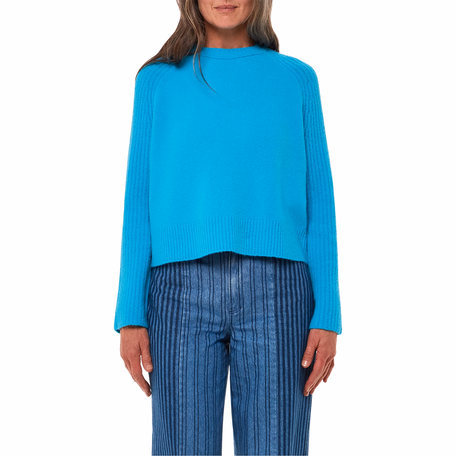 Anna Knitted Wool Mix Sweater