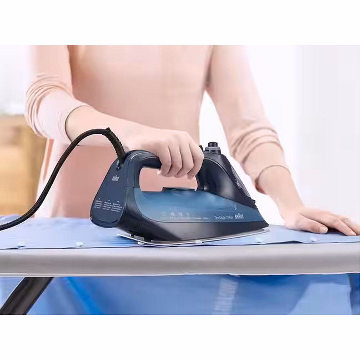 TexStyle 7 Blue Steam Iron 3000w