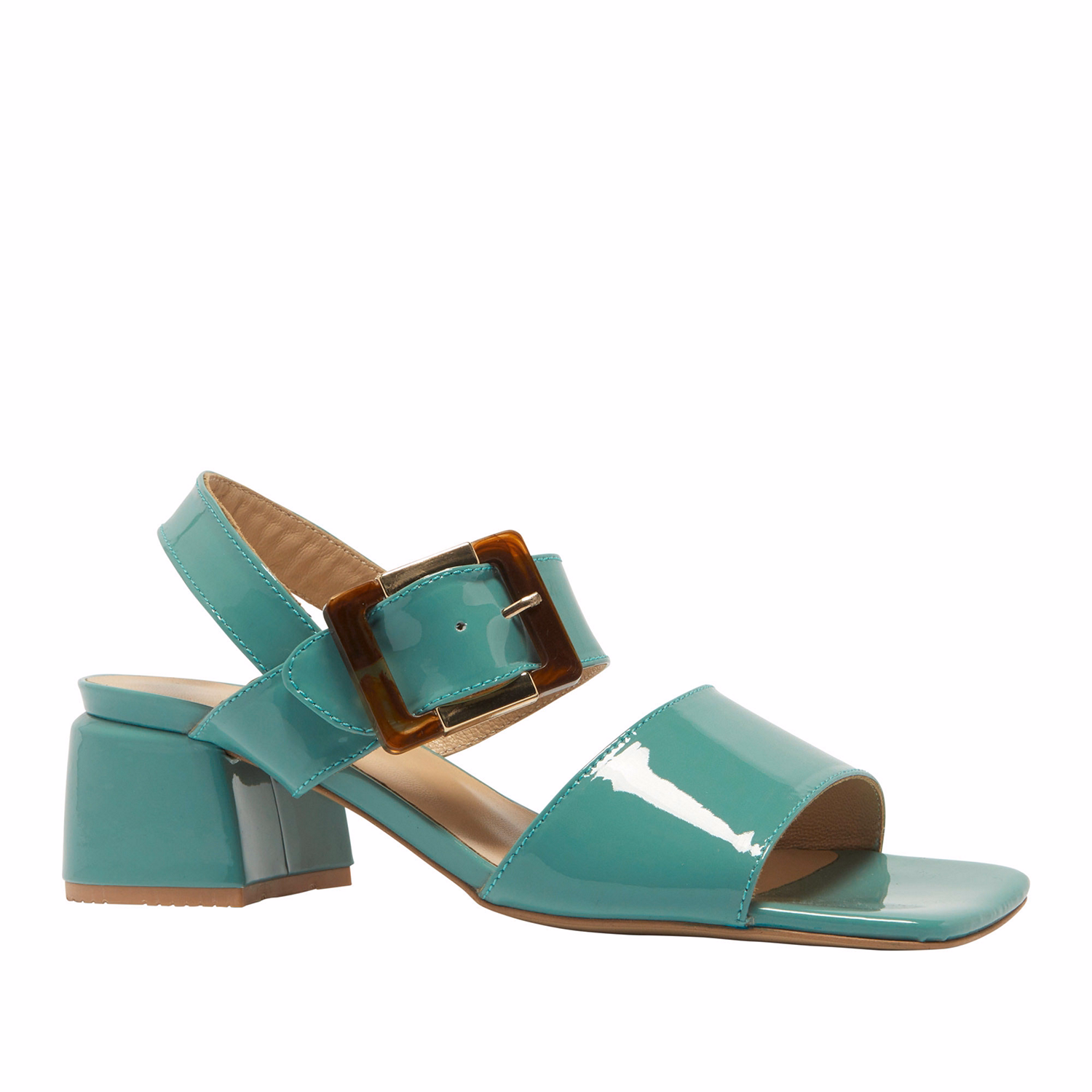 Saltare Buckle Block Heels