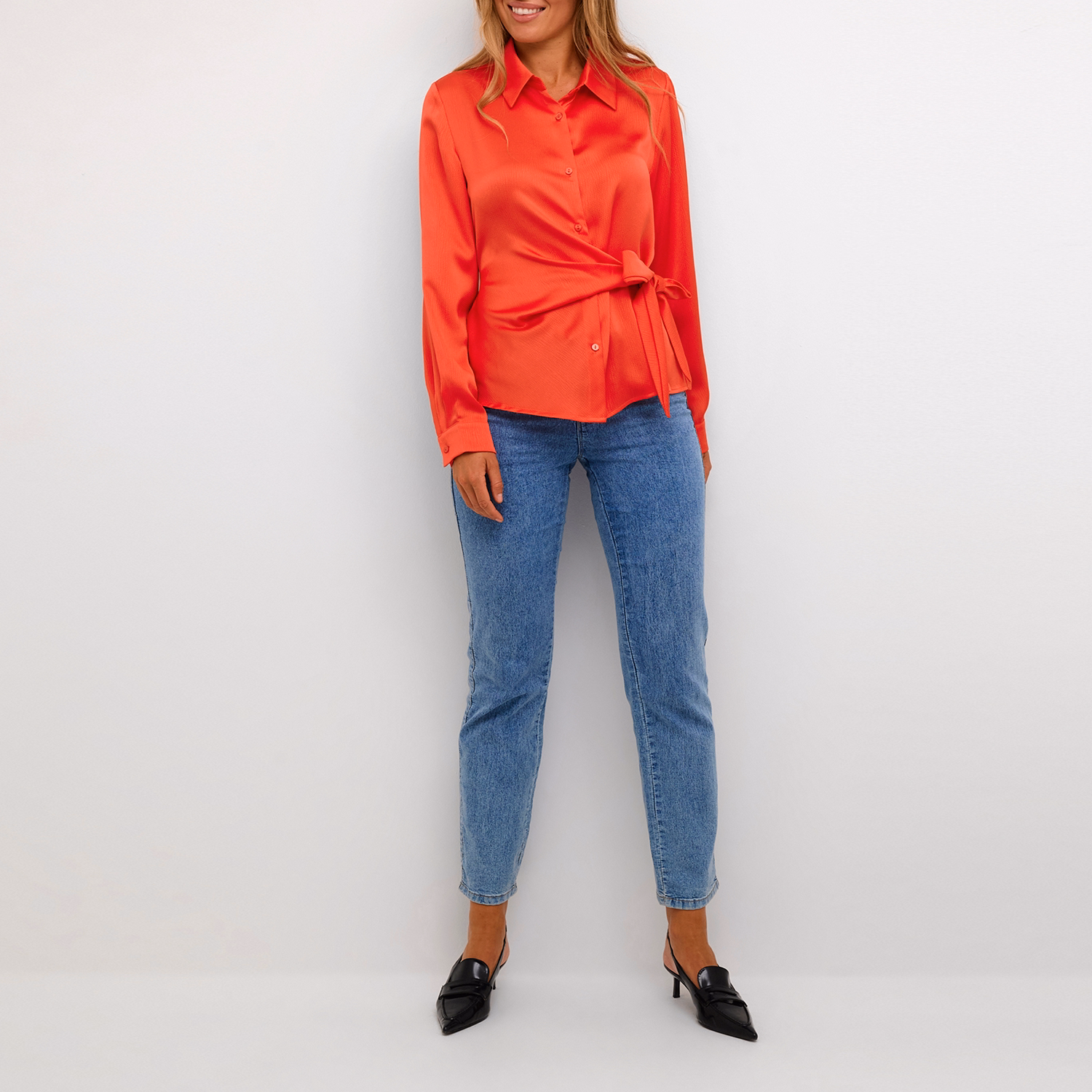 Lotte Wrap Tie Shirt