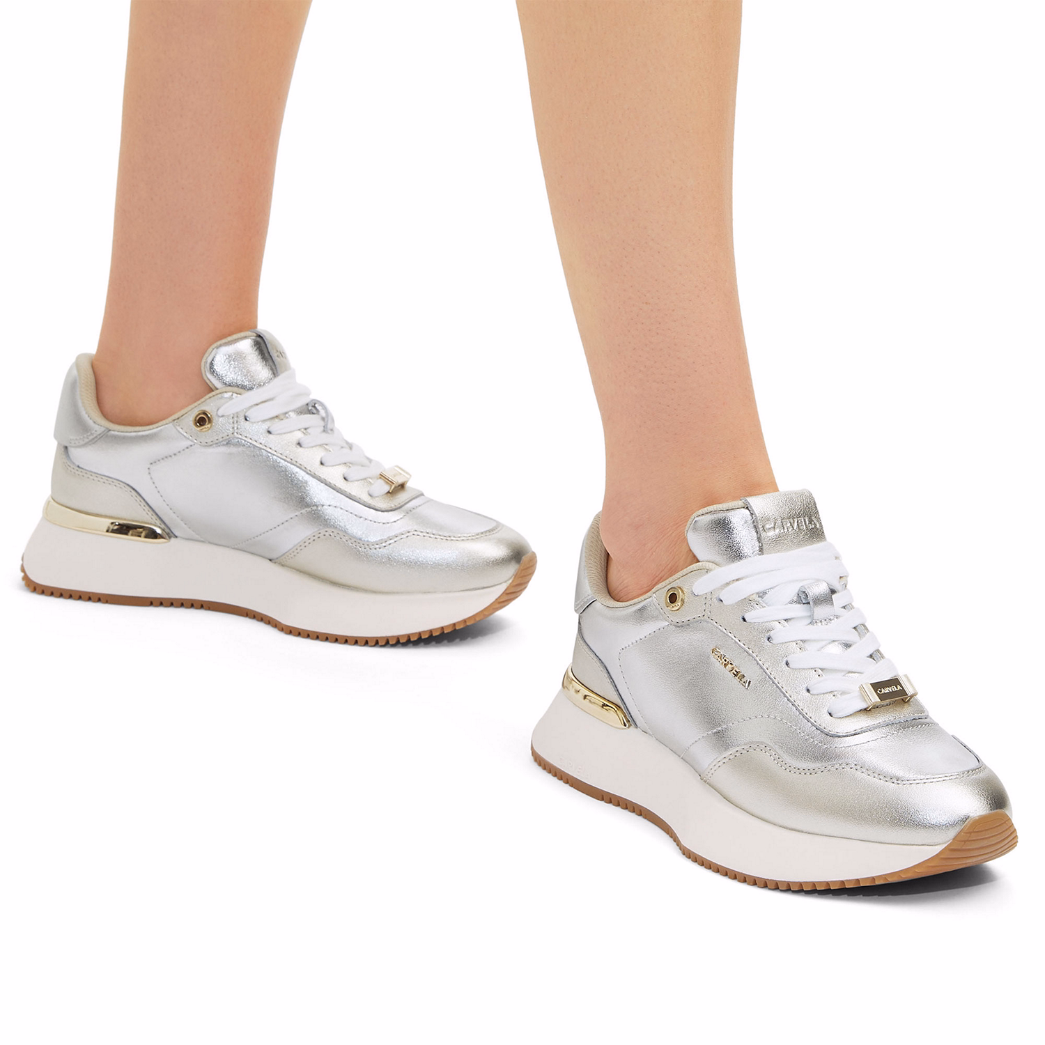 Flare Lace-Up Trainers