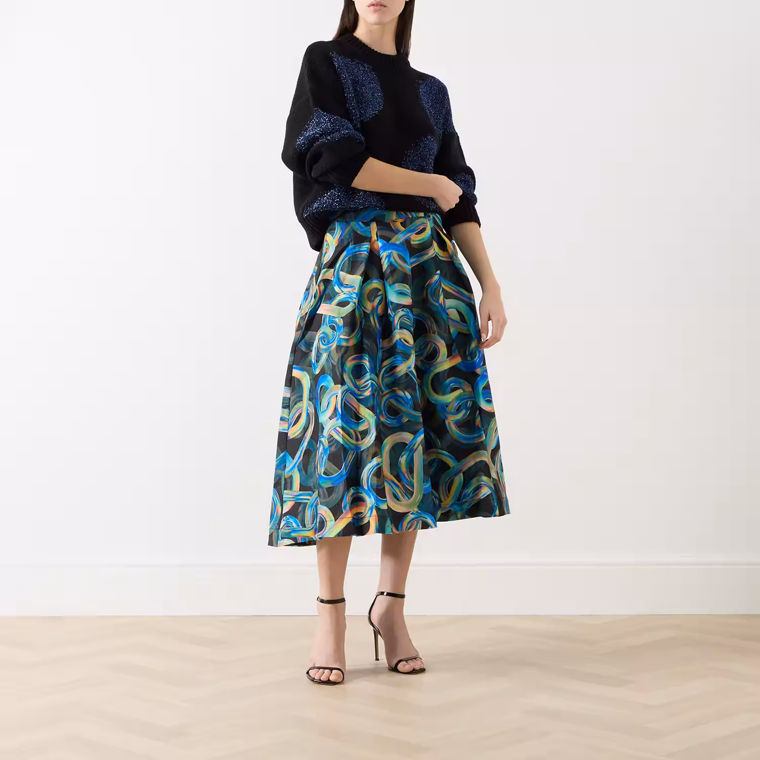Esanta Printed Skirt