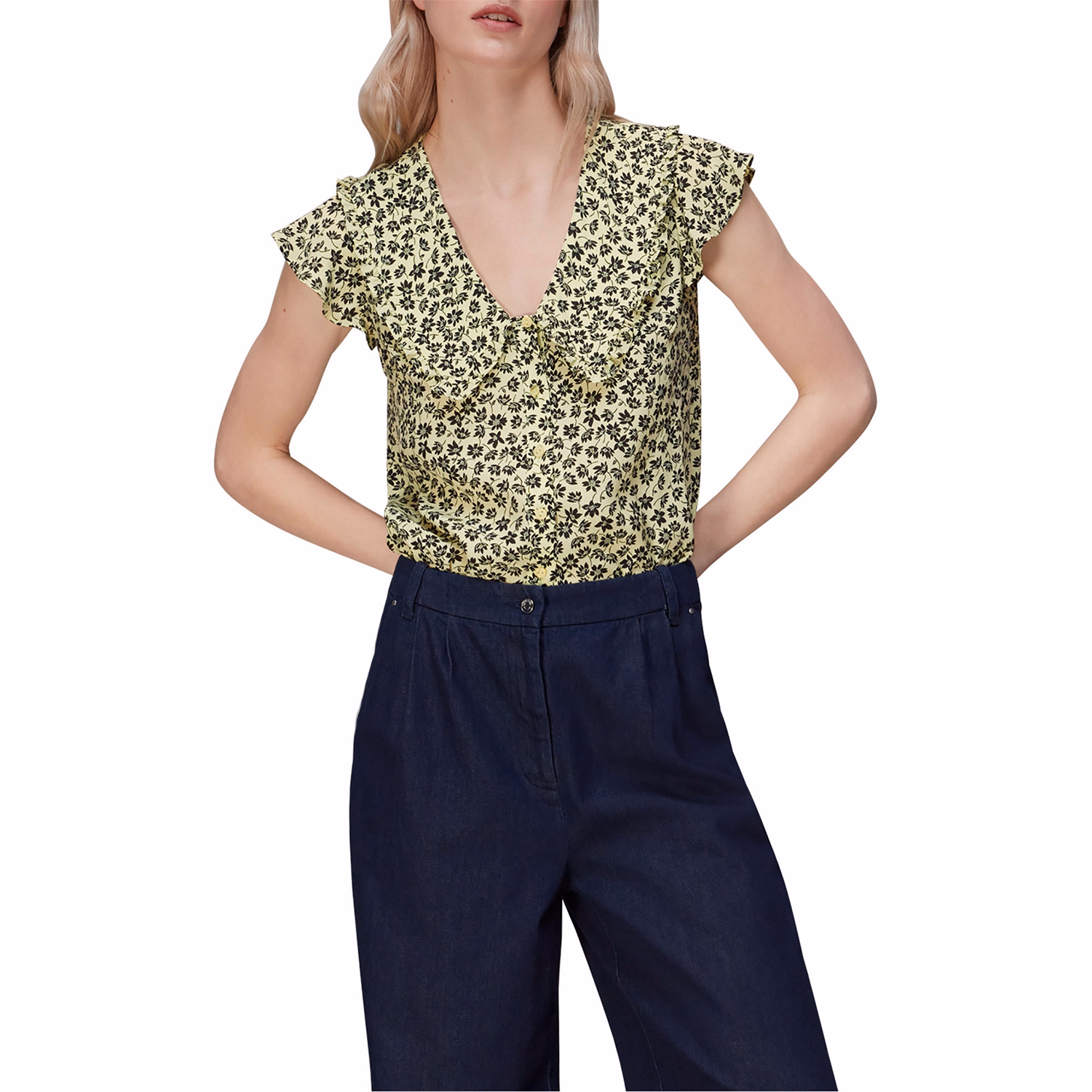 Buttercup Oversized Floral Top