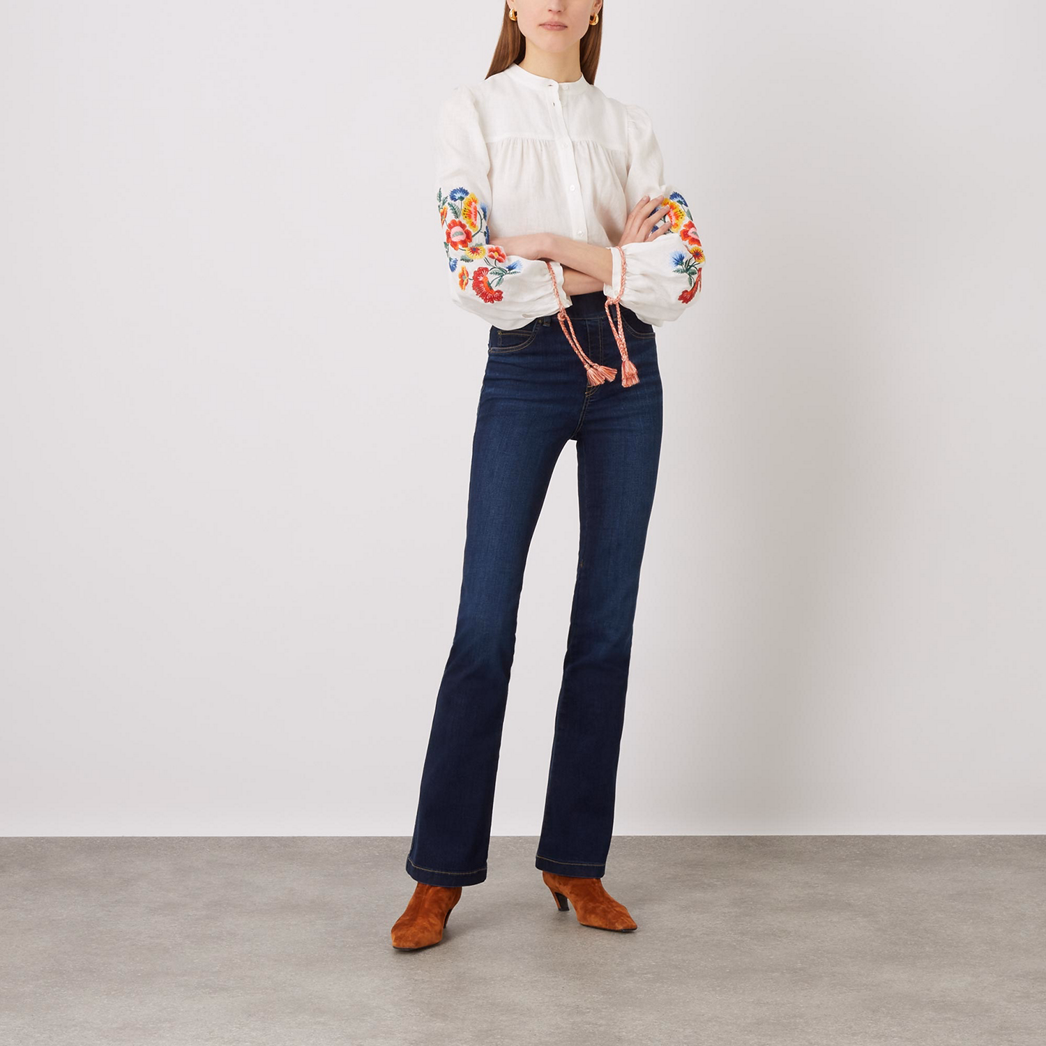 Skinny Flared Leg Jeans