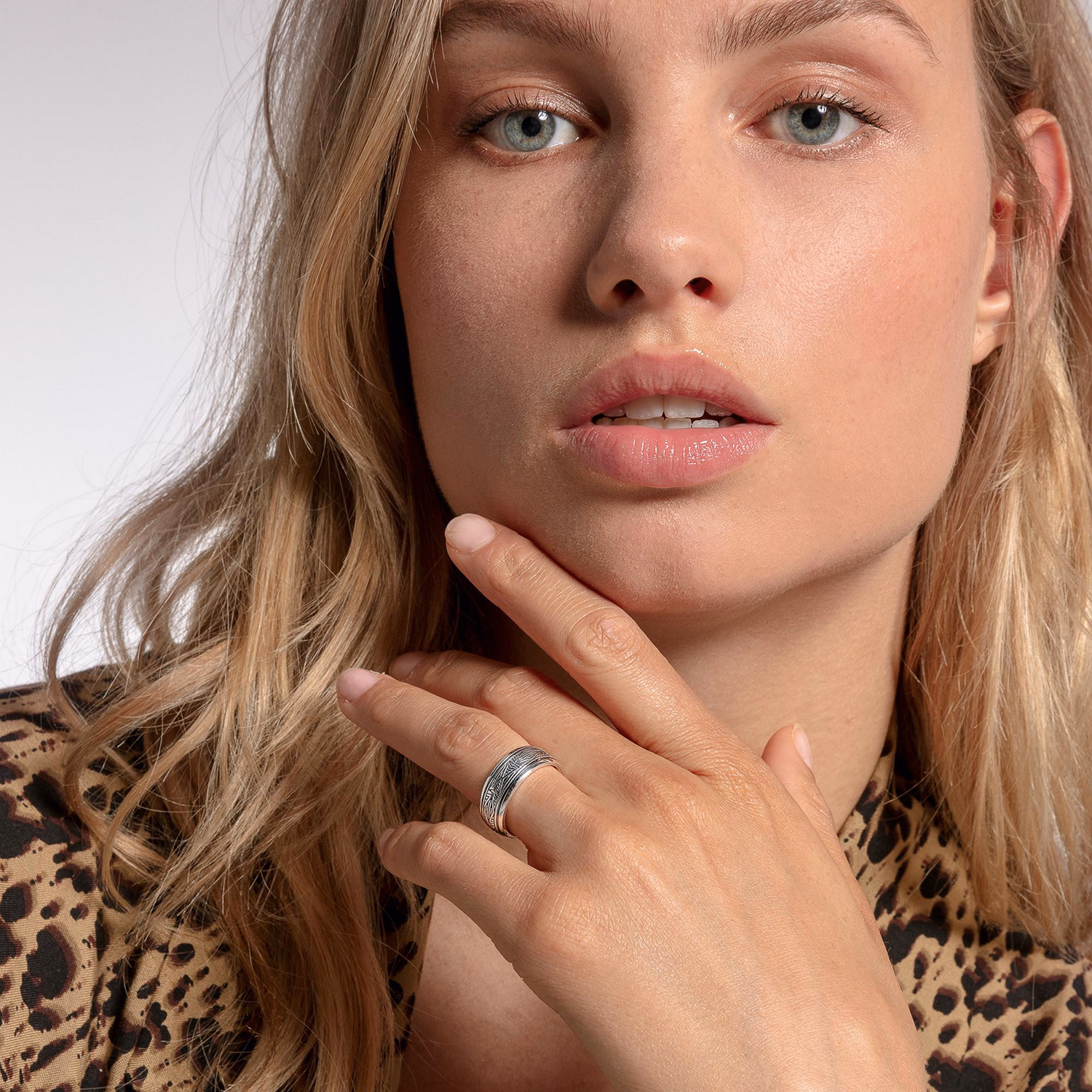 Silver Ornaments Ring