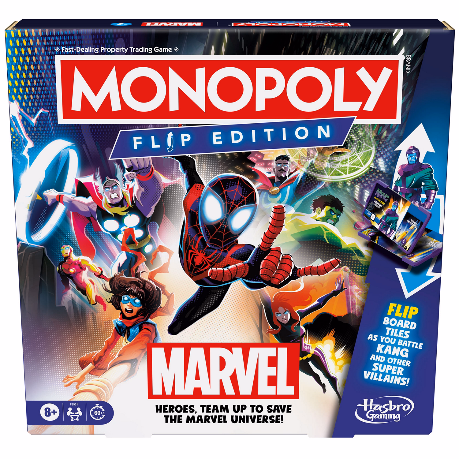 Monopoly Flip Edition: Marvel