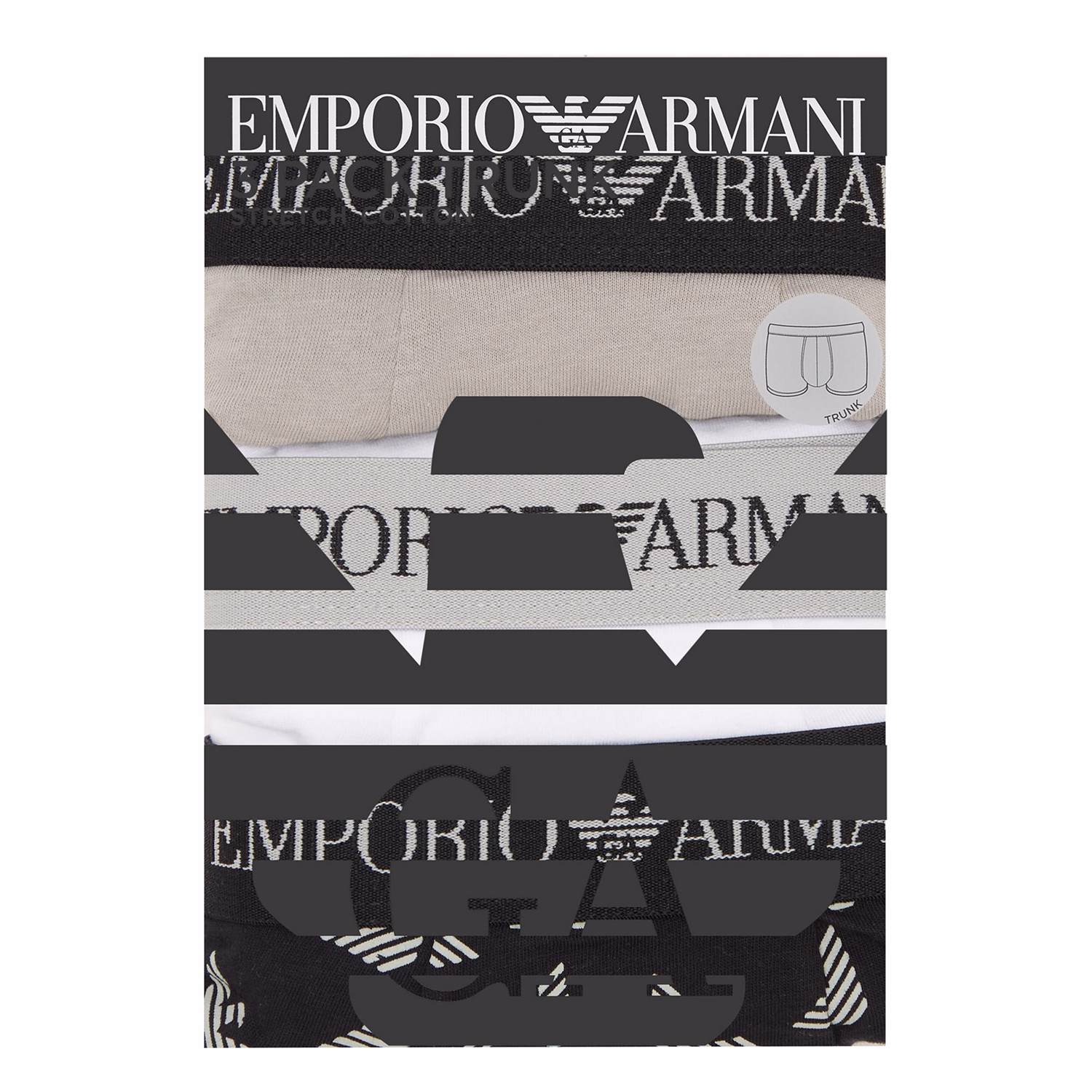 Three-Pack Logo Boxer Set