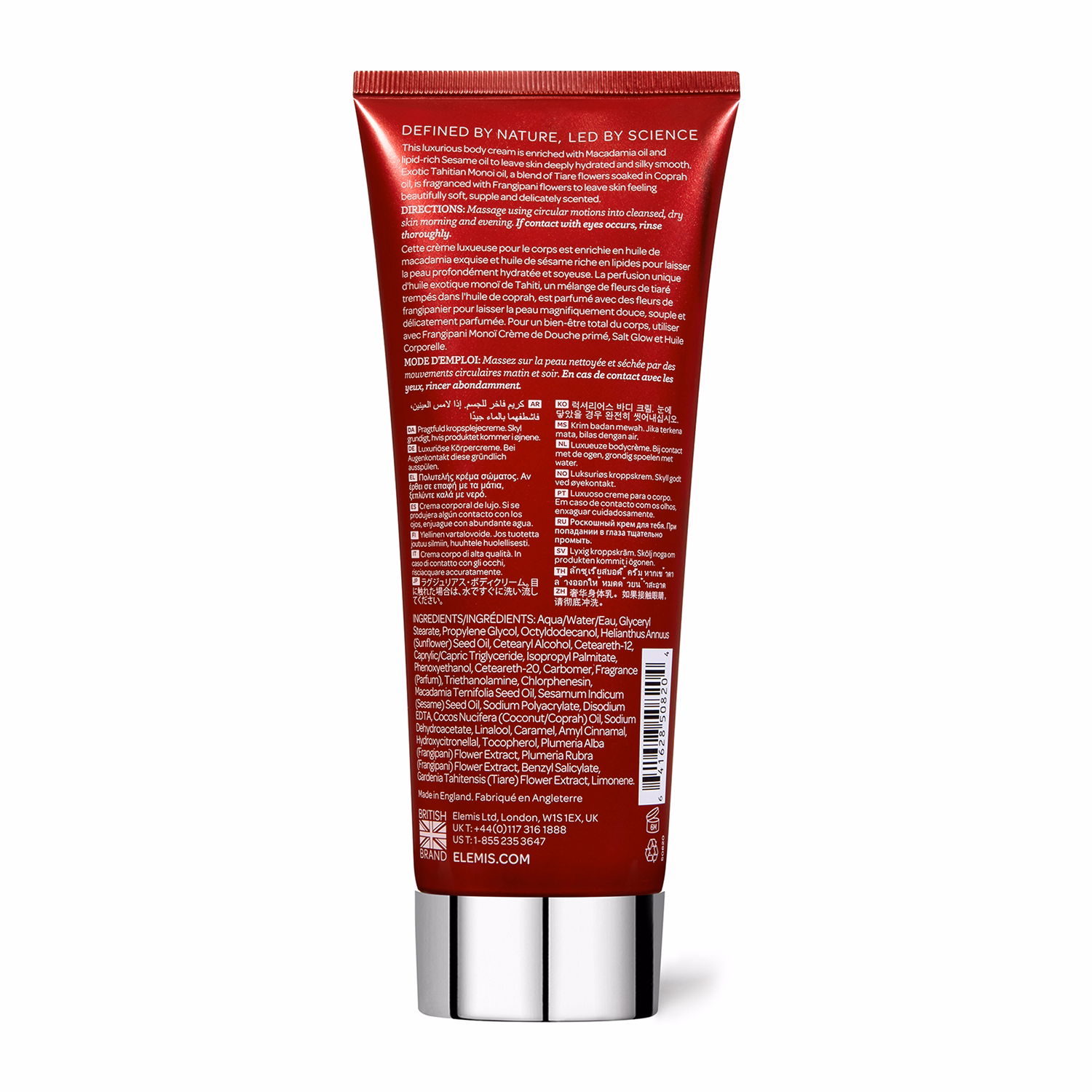 Frangipani Monoi Body Cream