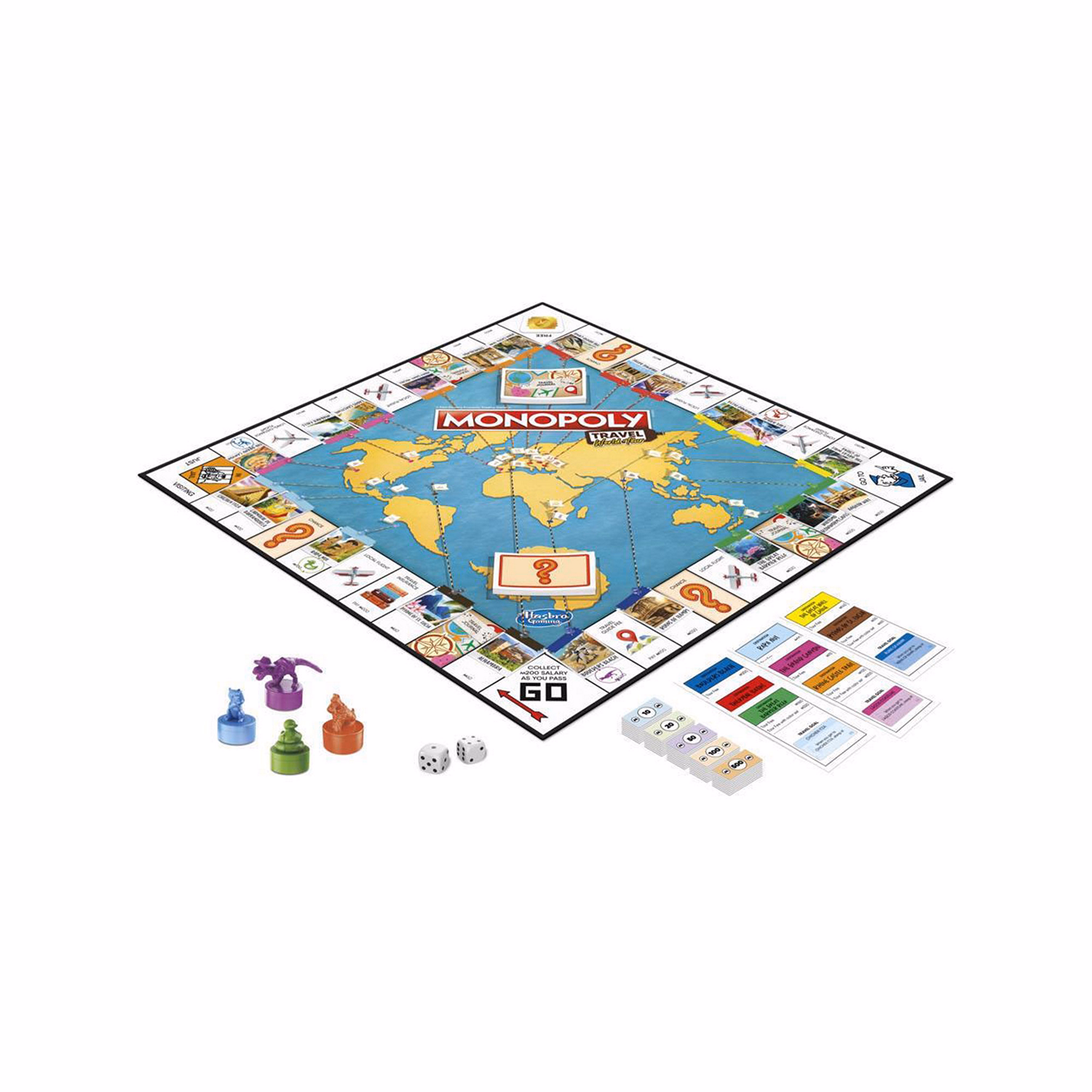 Monopoly Travel World Tour Board Game