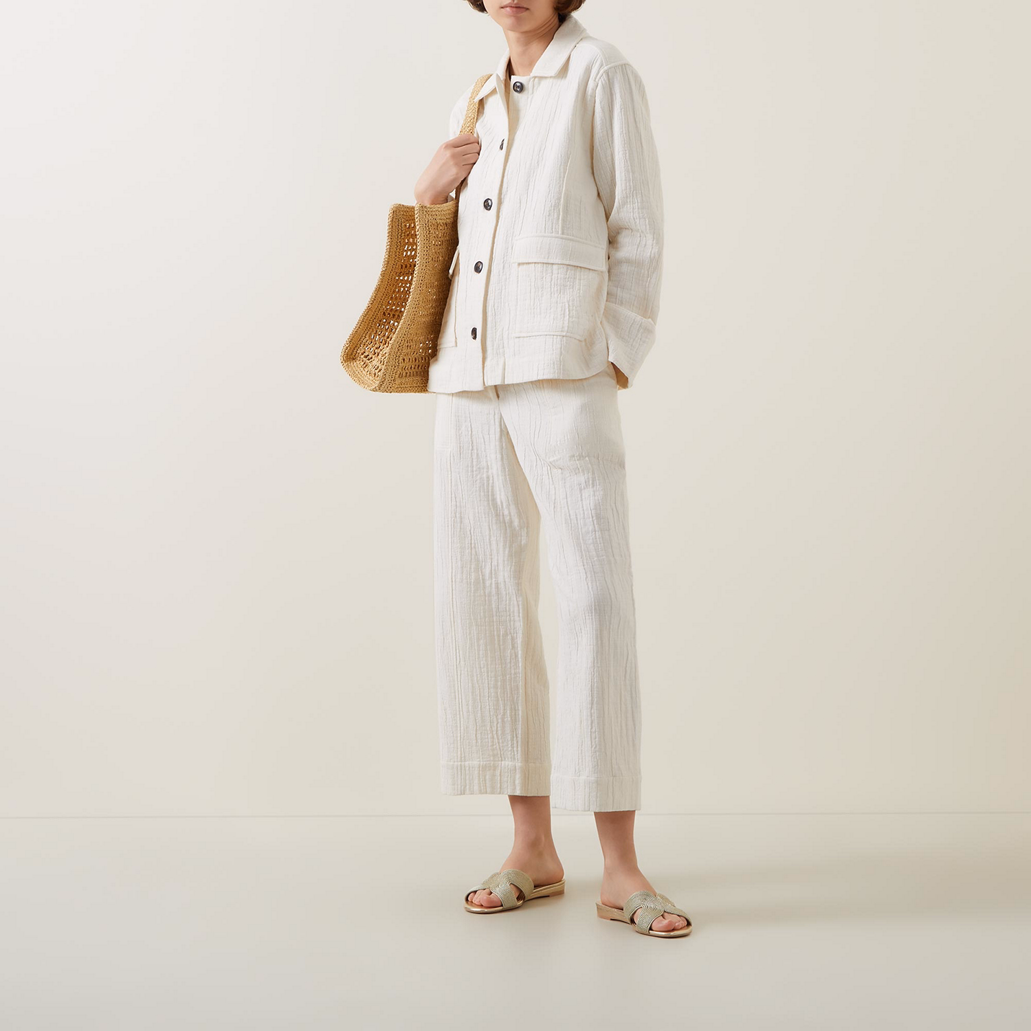 Jadeba Loose-Fit Jacket