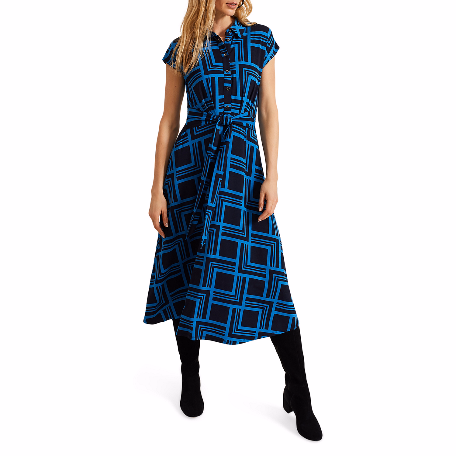 April Geometric Dress