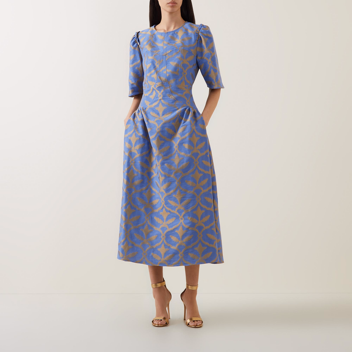 Mila Jacquard Dress