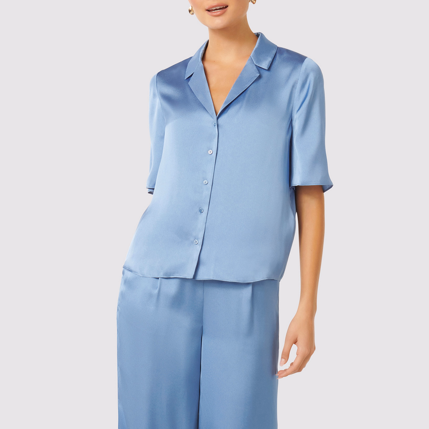 Mercedes Satin Shirt