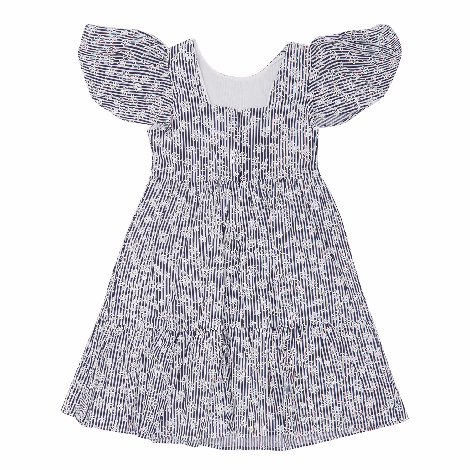 Striped Tiered Dress