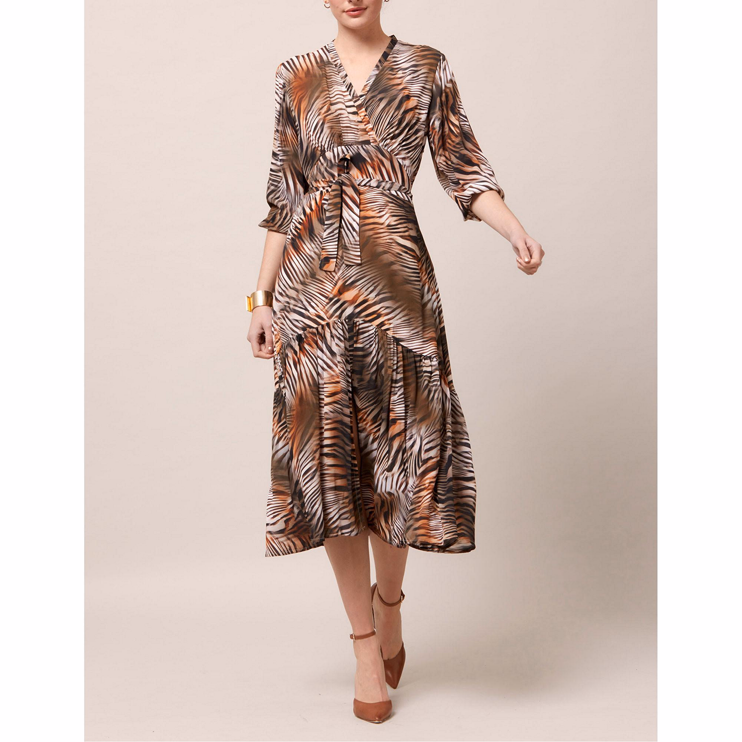 Beverly Zebra Print Dress