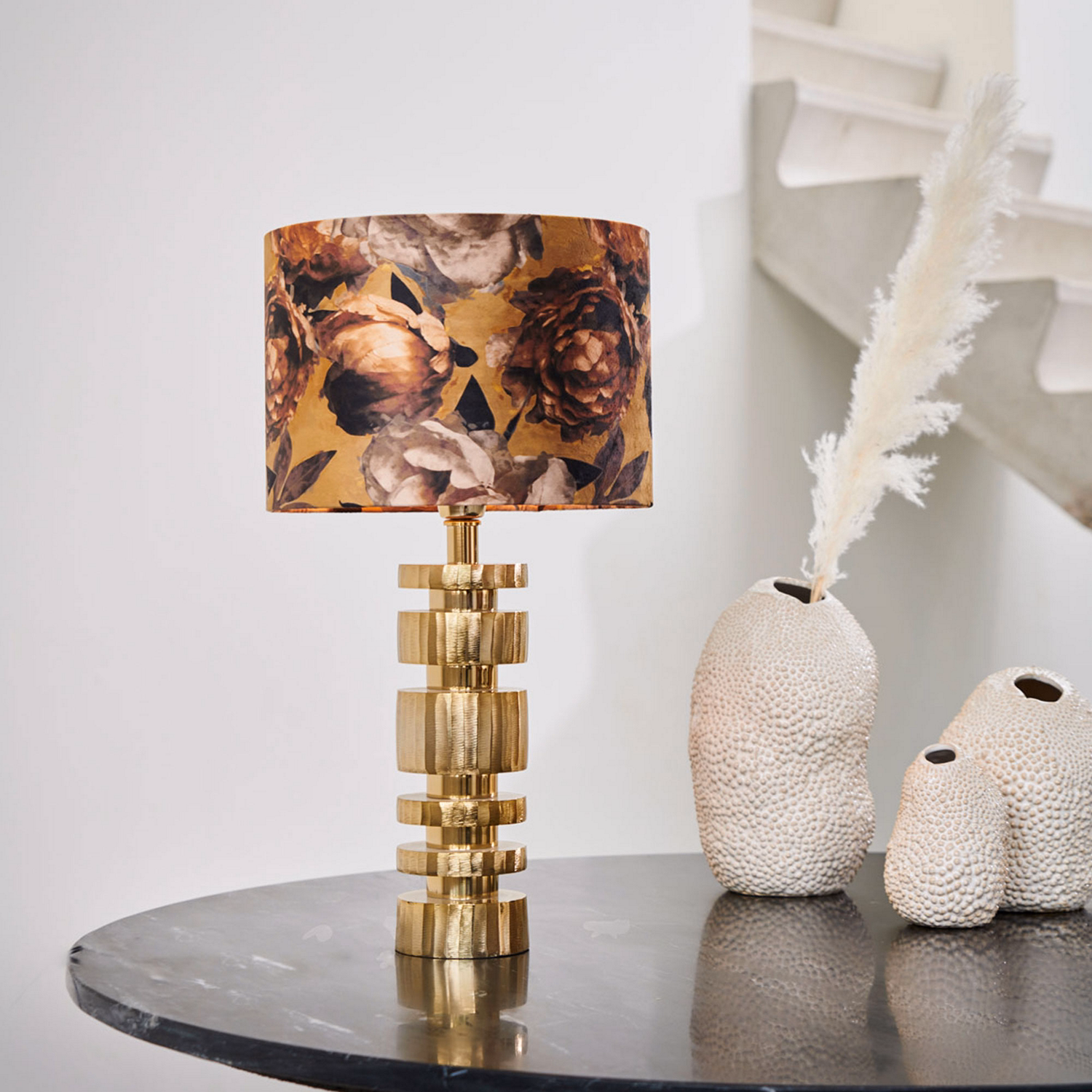 Jaisa Lamp Base Shiny Gold