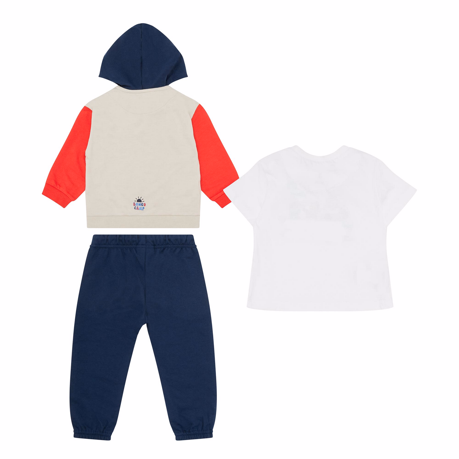 Three-Piece Hoodie, Graphic T-Shirt & Joggers Set