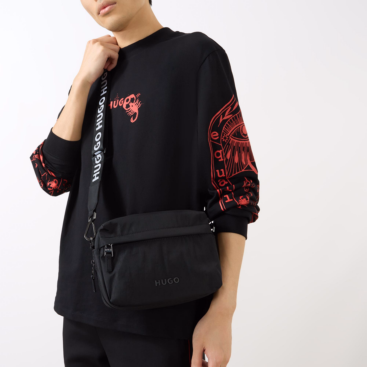 Lukax Logo Crossbody Bag