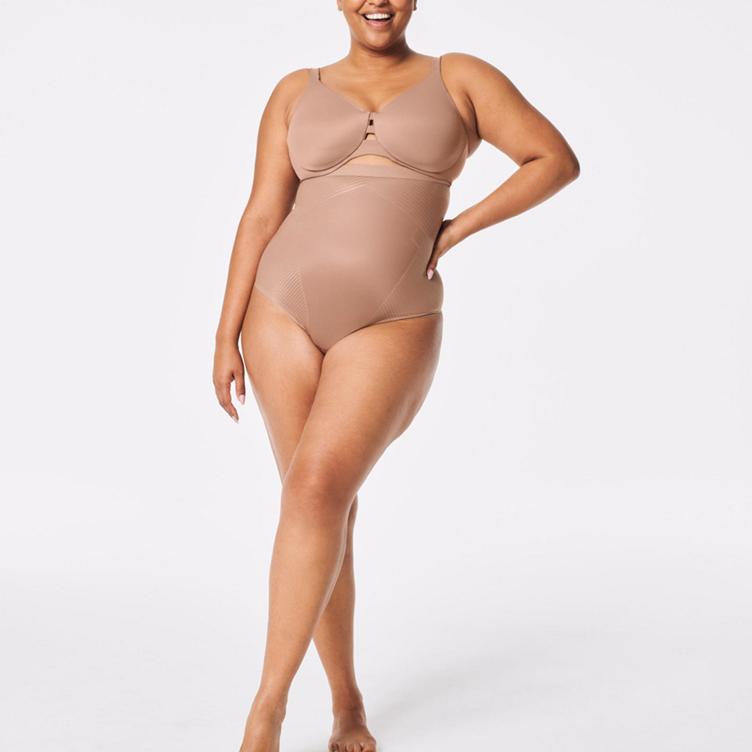 Thinstincts? 2.0 Medium Control High Waisted Thong