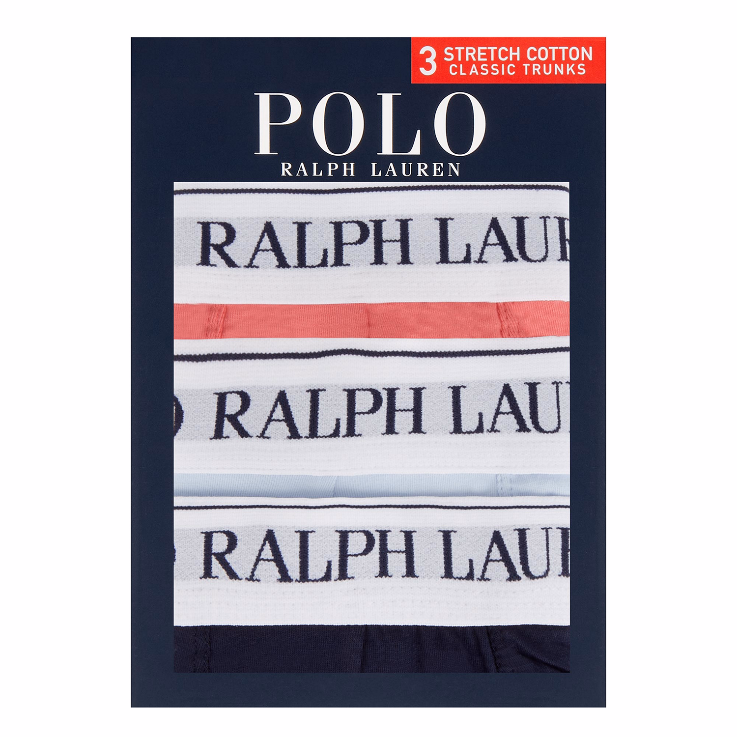 Three-Pack Logo Boxers