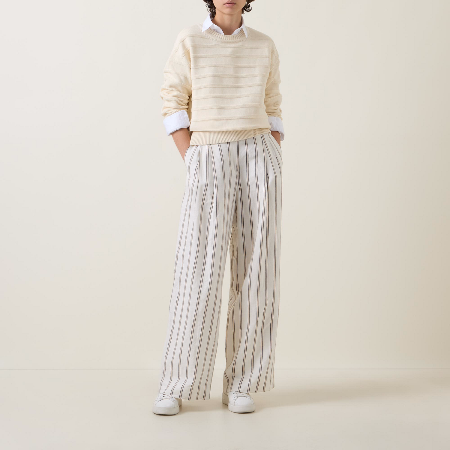 Tonal Stripe Sweater