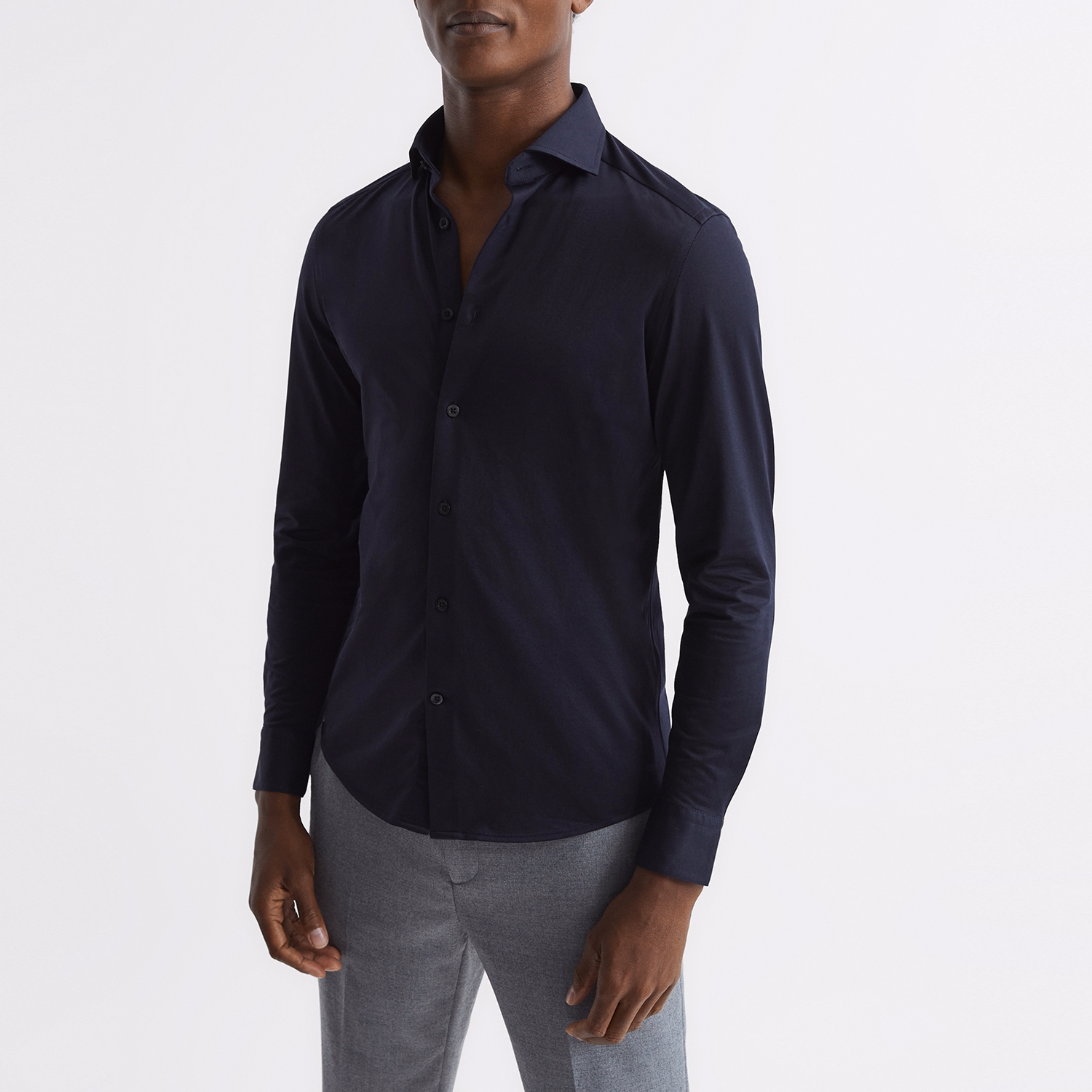Nate Cutaway Collar Shirt