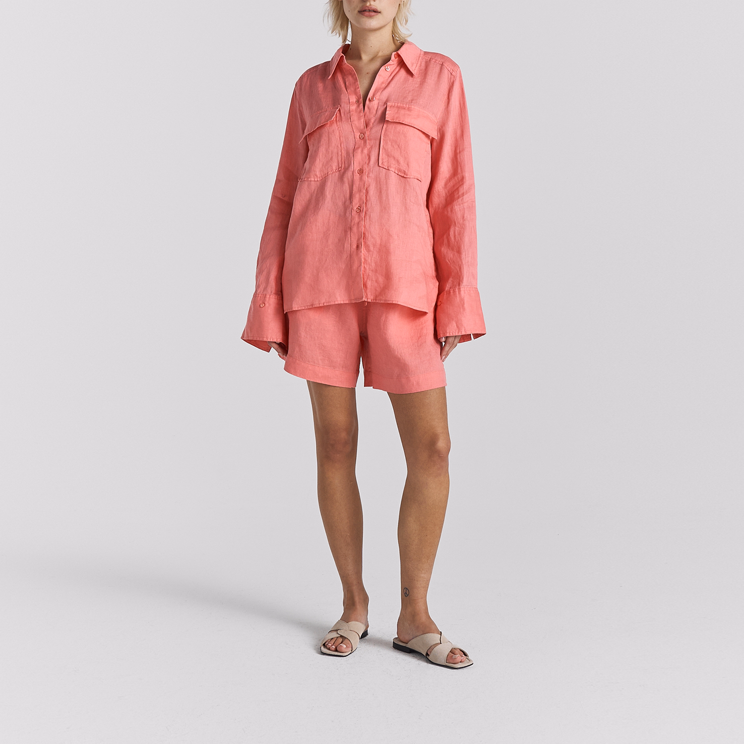 Cassidy Relaxed Fit Linen Shirt