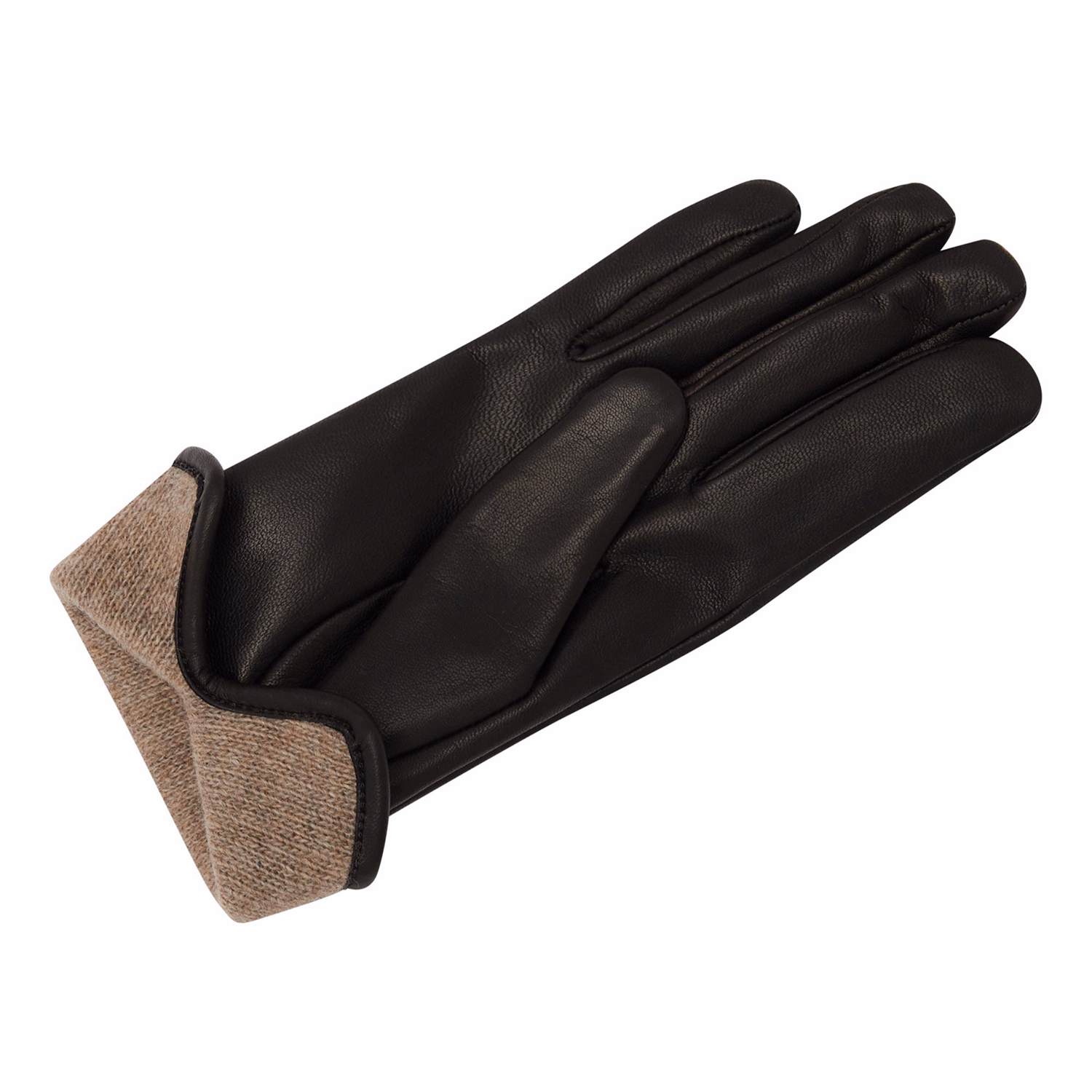 Nappa Leather Cashmere Wool Lined Gloves